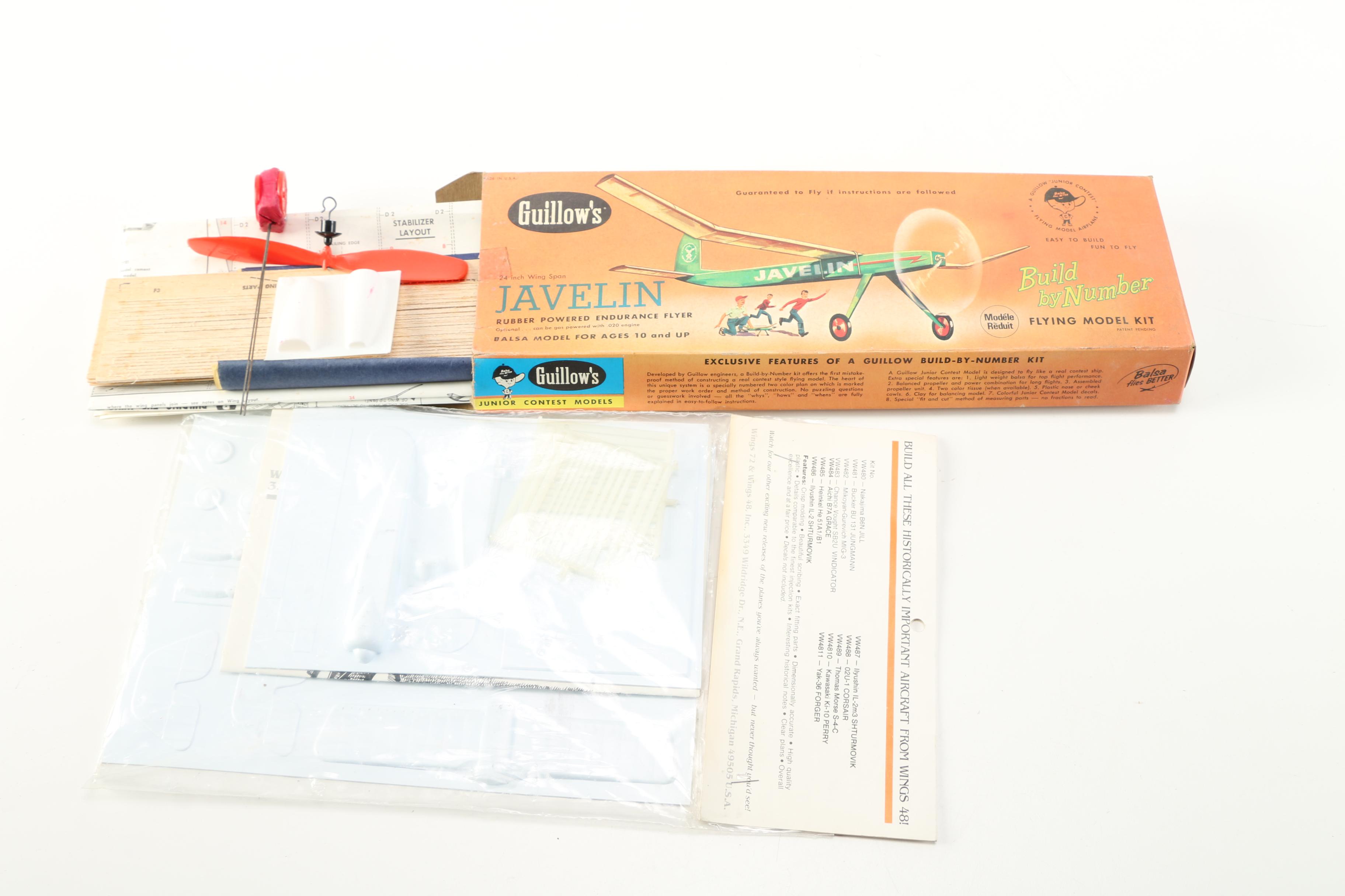 Assorted Model Airplanes