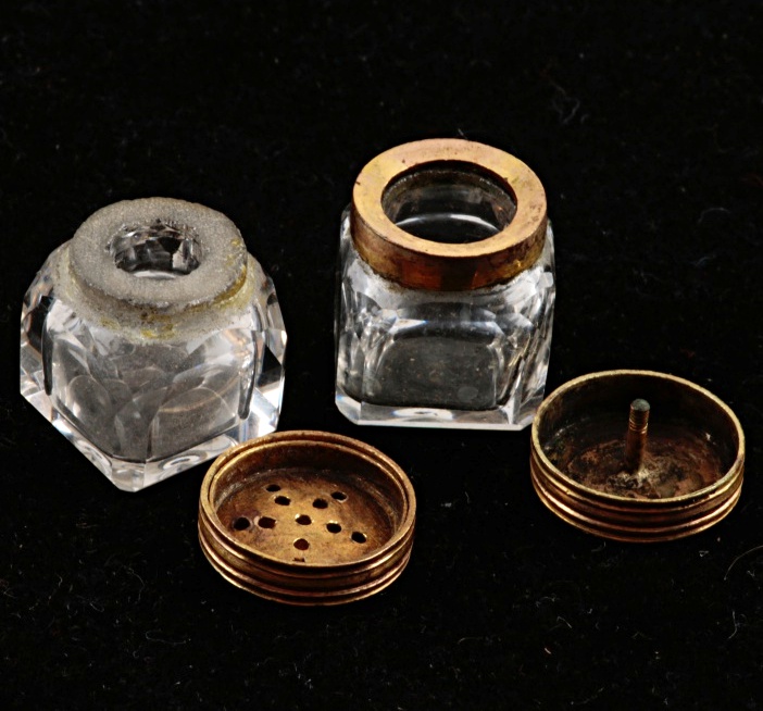 18th c. French Shagreen Traveling Writing Necessaire in Book Form