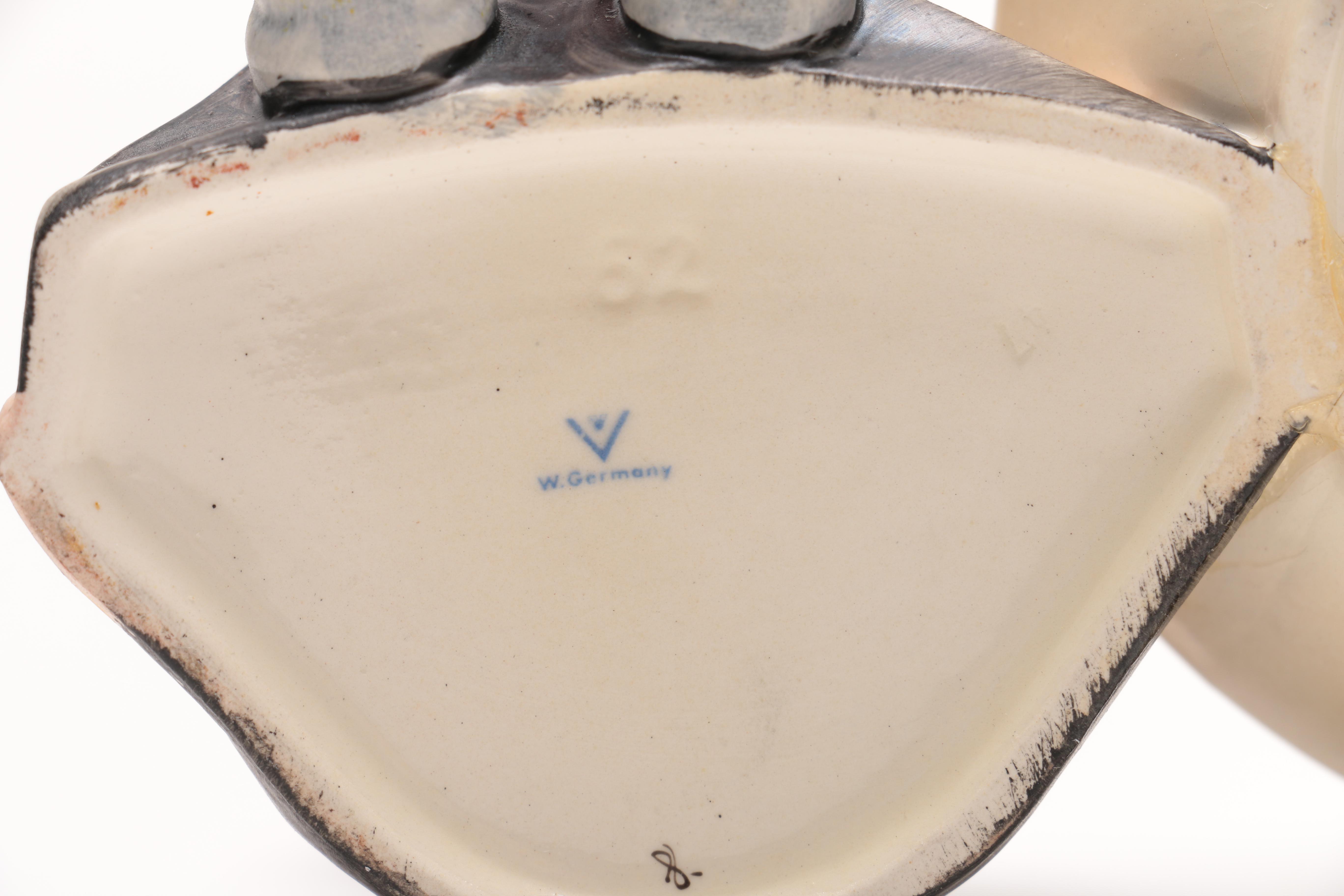 Two Goebel Hummel Ash Receivers