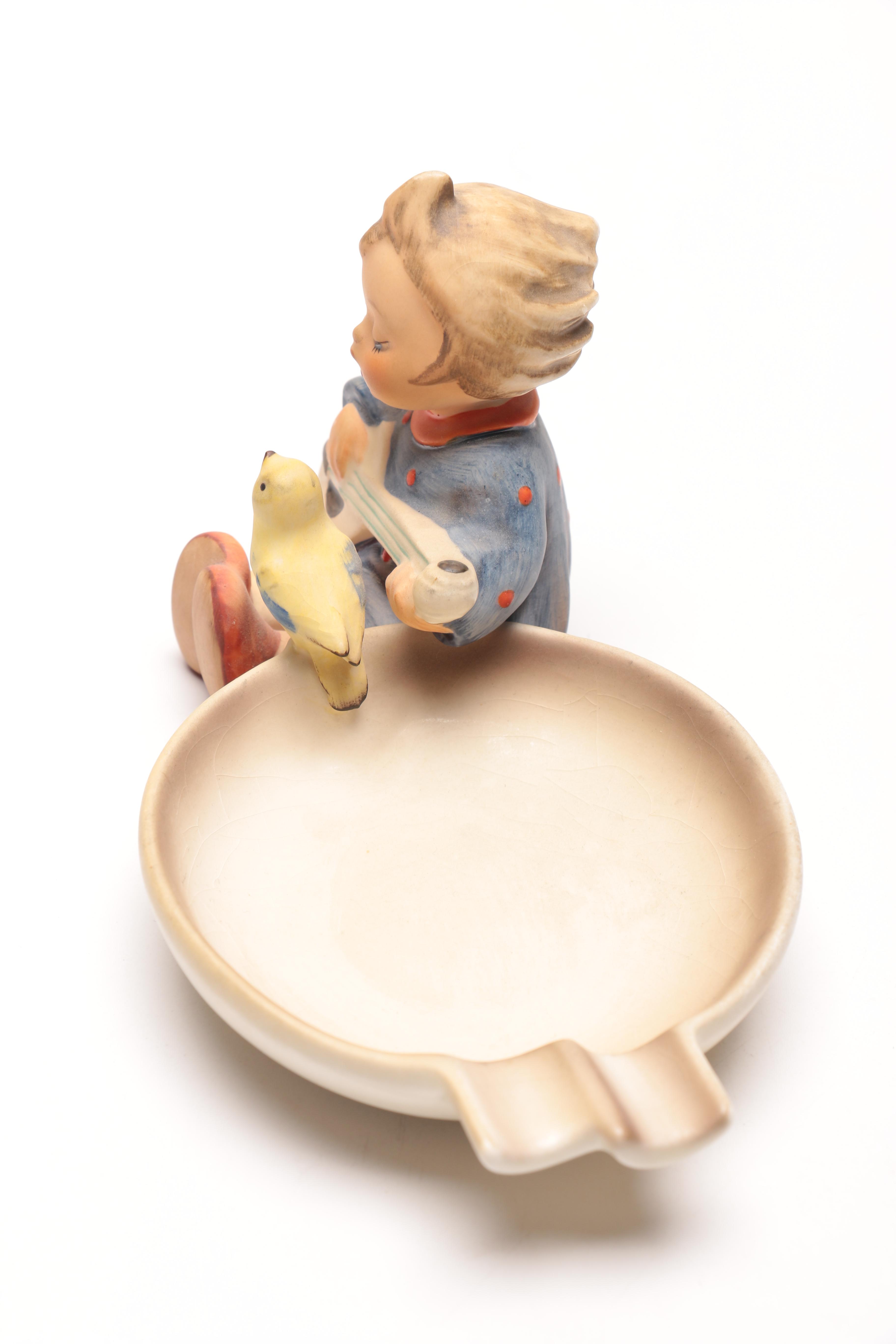 Two Goebel Hummel Ash Receivers