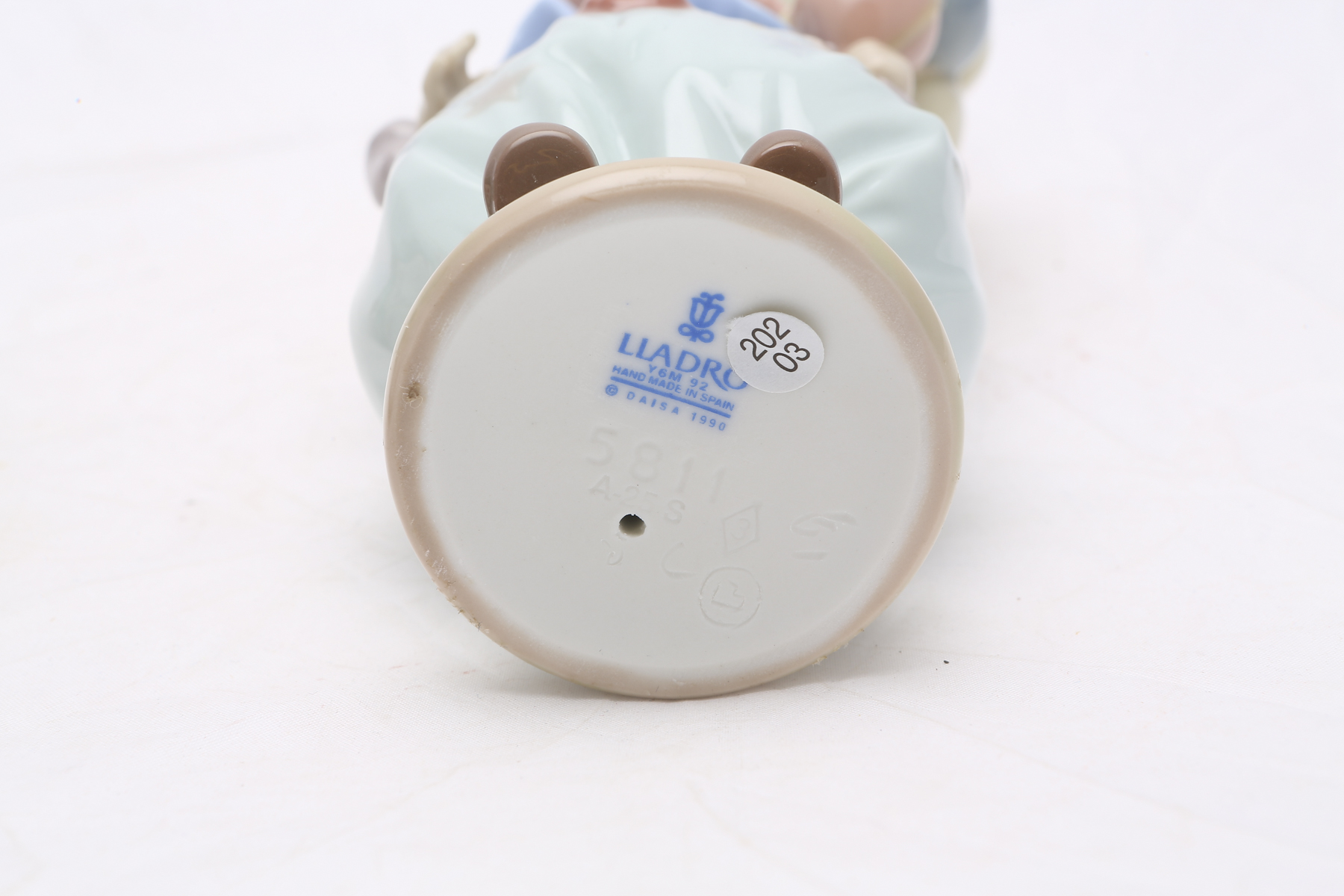 Lladró "Having a Ball" #5813 and "Littlest Clown" #5811 Figurines