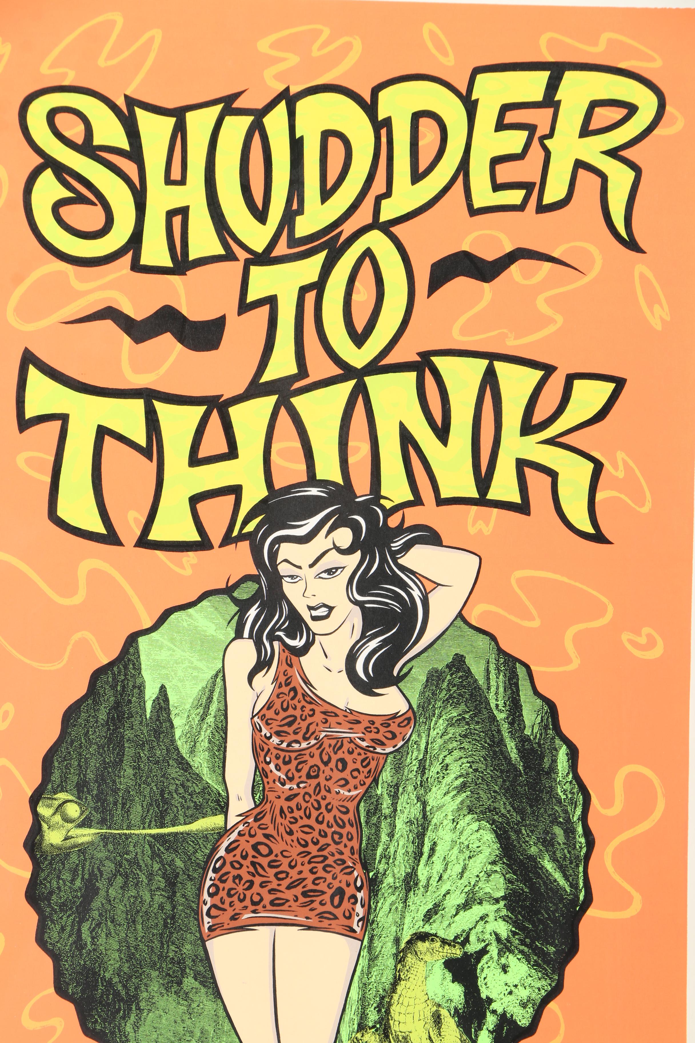 Alan Forbes Signed Limited Edition Serigraph Concert Poster