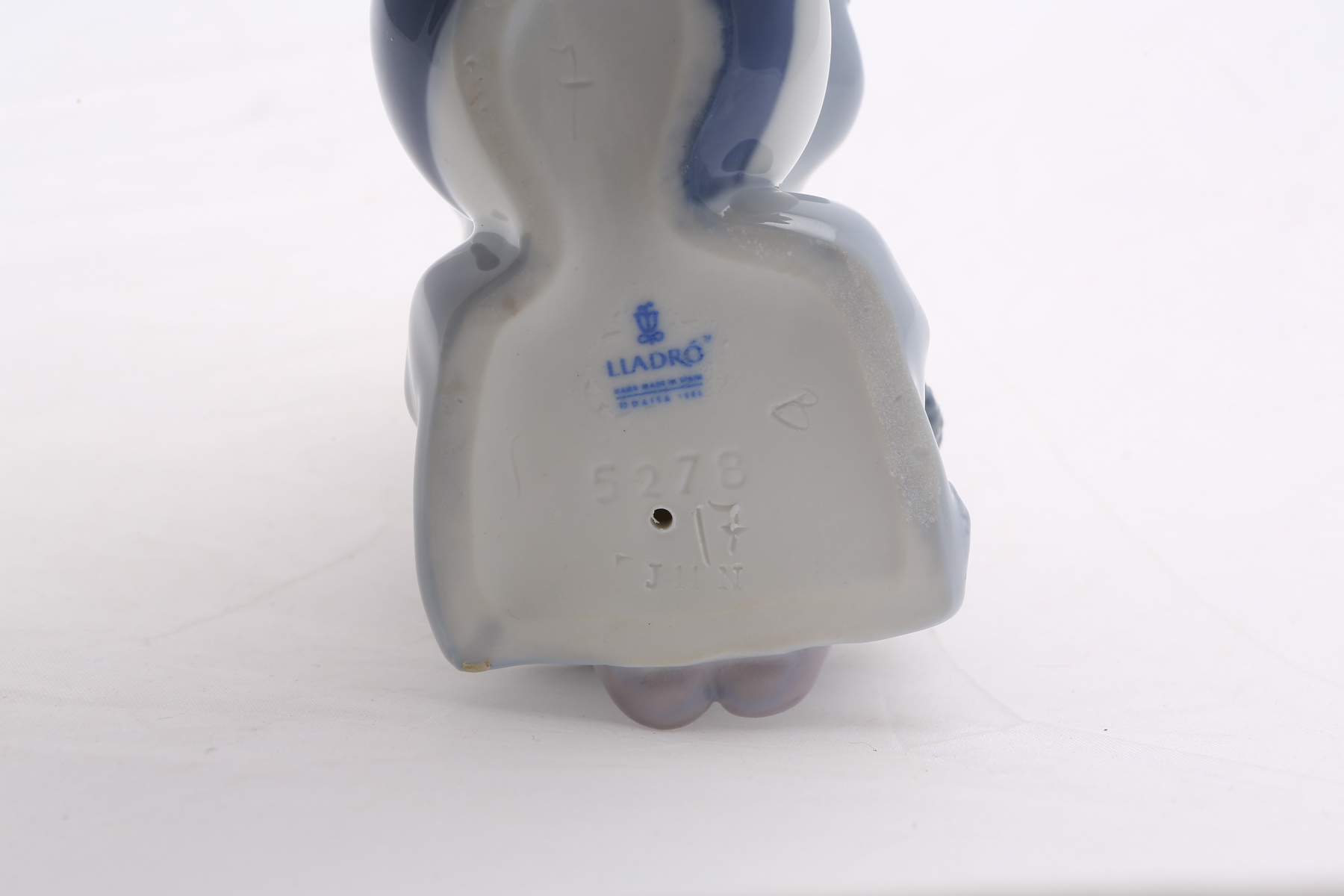 Lladró "Pierrot with Puppy and Ball" and "Tired Friend" Figurines