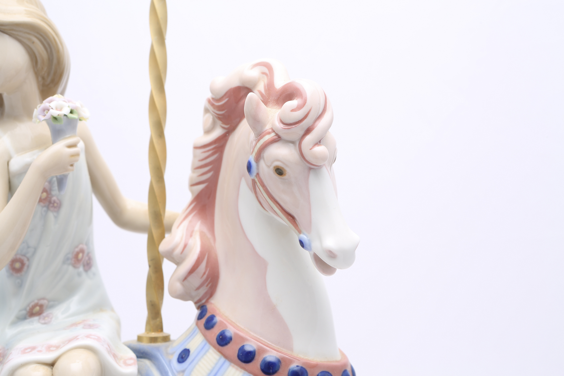 Lladró "Girl on Carousel Horse" Figurine #1469