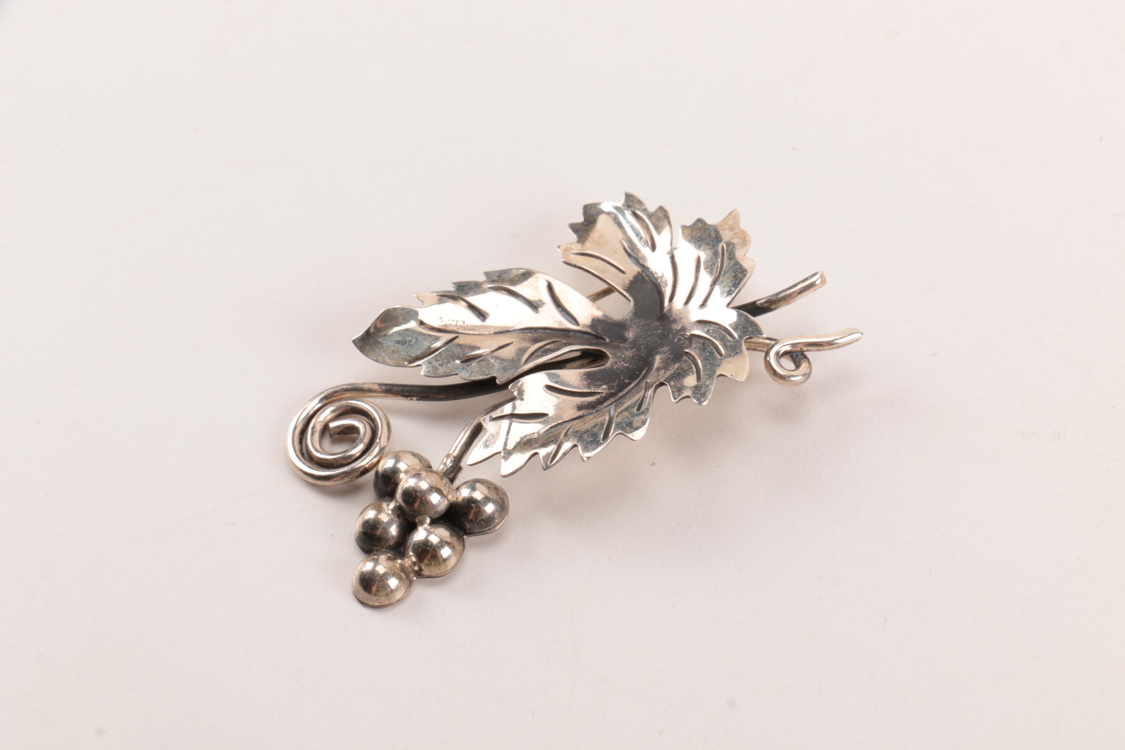 Assorted Sterling Silver Jewelry Including Taxco