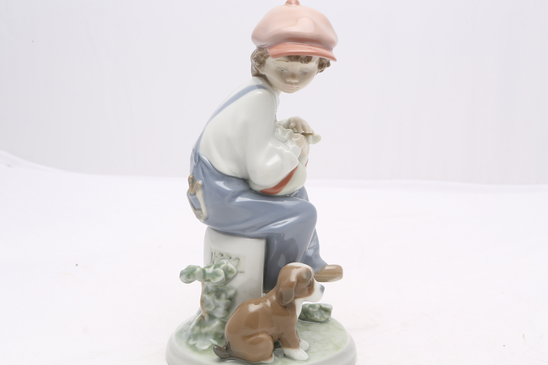 Lladró "My Buddy" #7609 and "My Best Friend" #5401