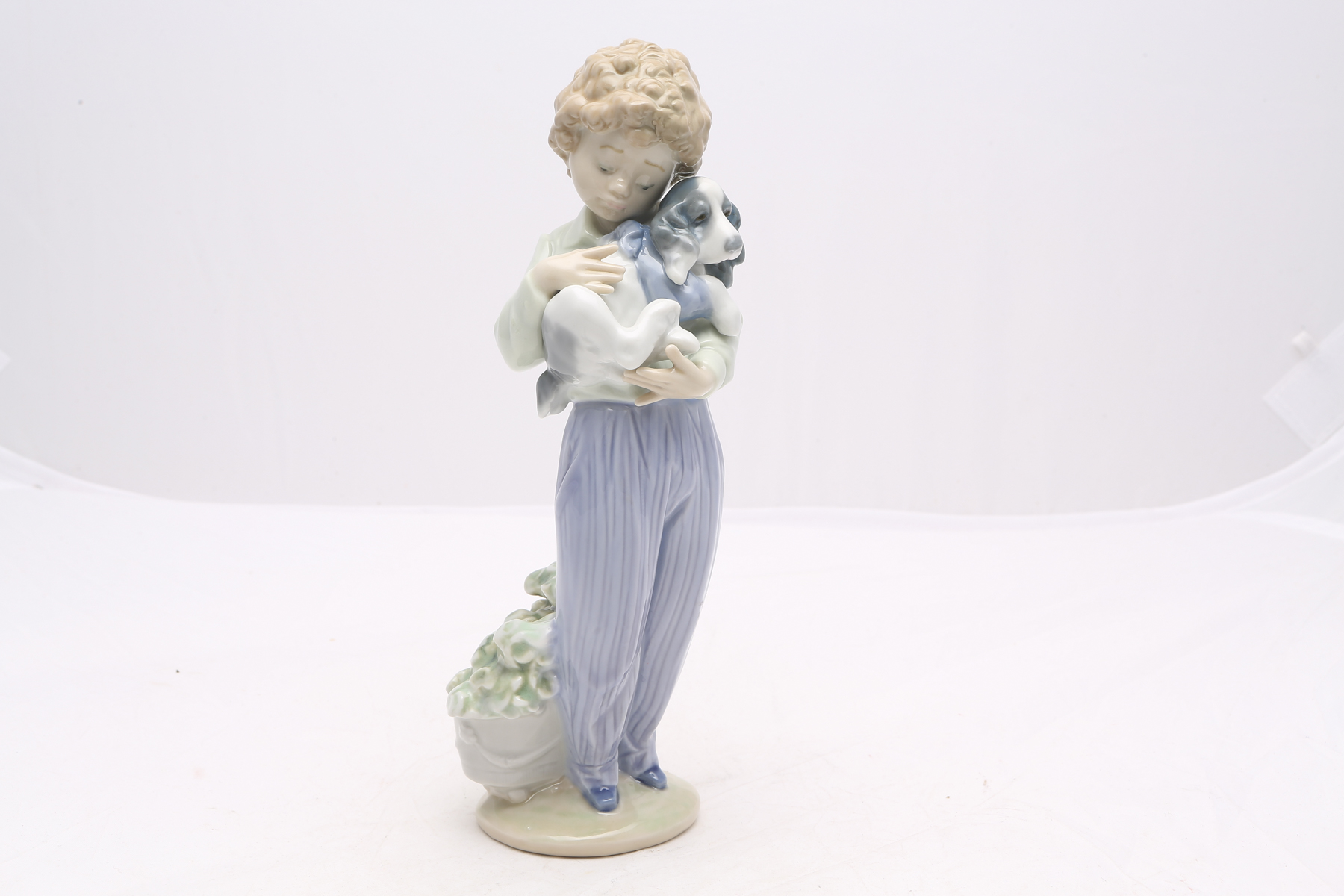 Lladró "My Buddy" #7609 and "My Best Friend" #5401