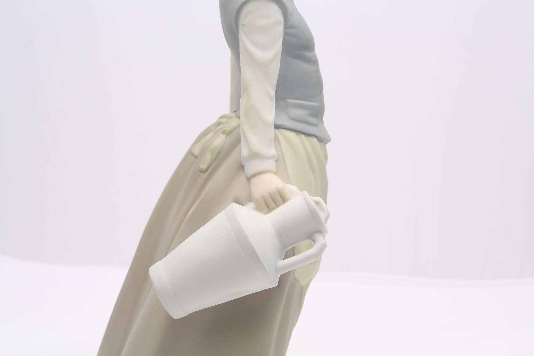Vintage Lladró "Girl with Milk Jugs" Figurine #4939