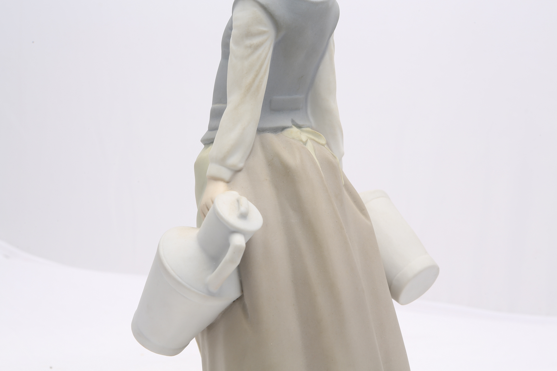 Vintage Lladró "Girl with Milk Jugs" Figurine #4939