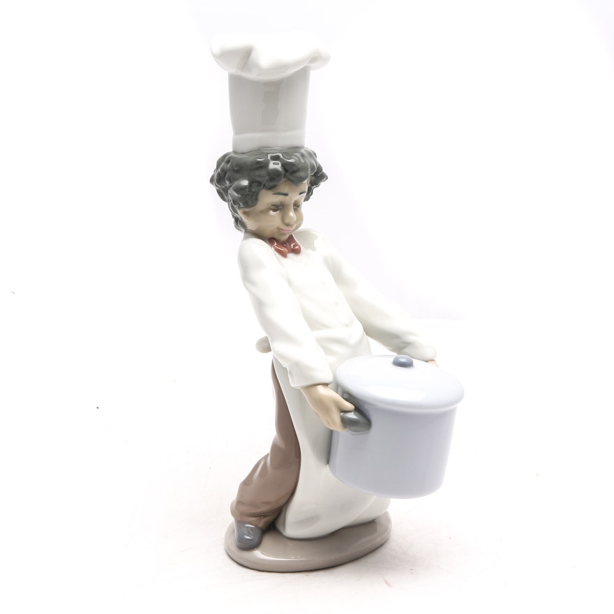 Retired Lladró "The Great Chef" Figurine #6234