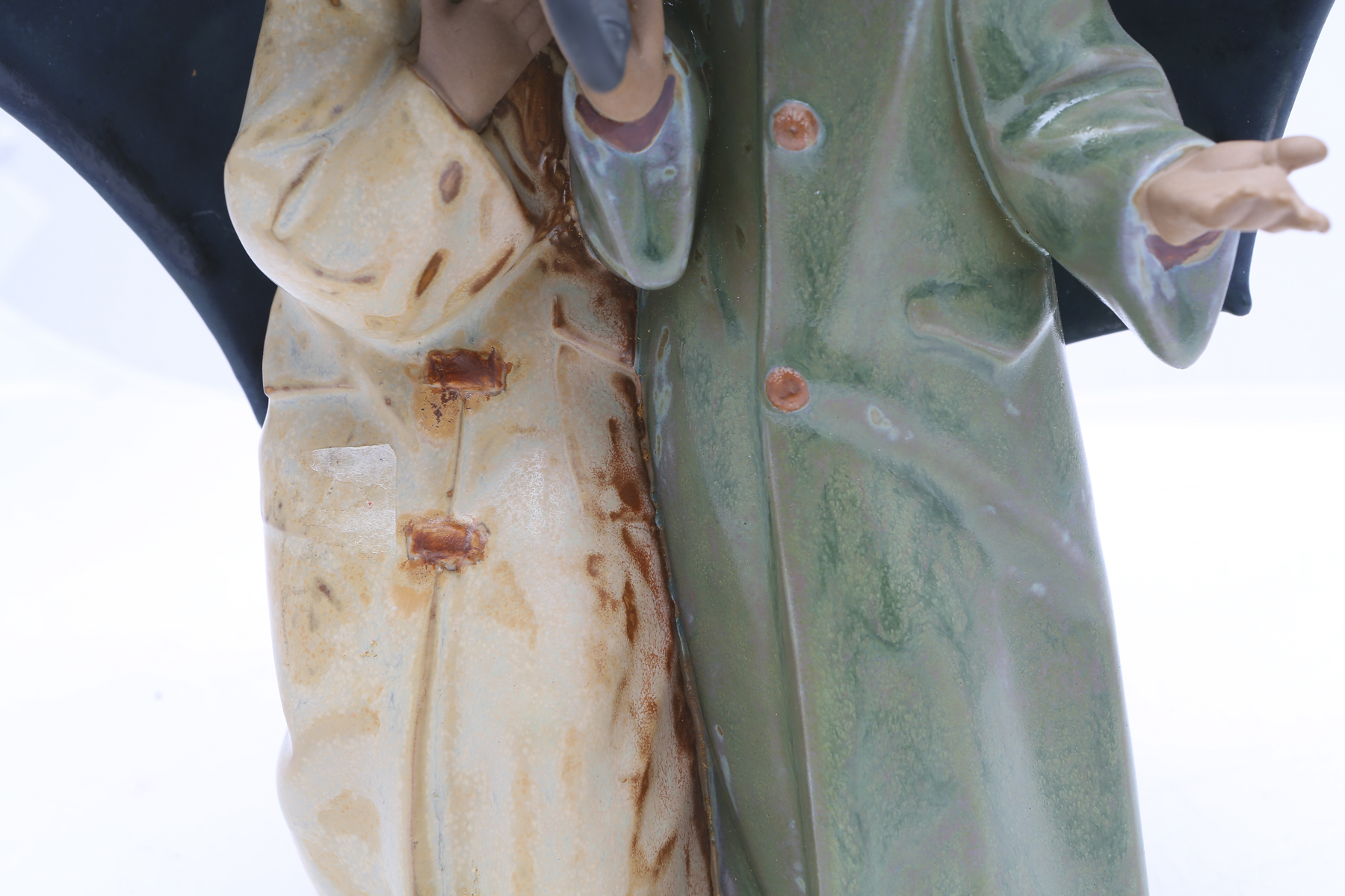 Lladró "Under the Rain" Figurine #2077