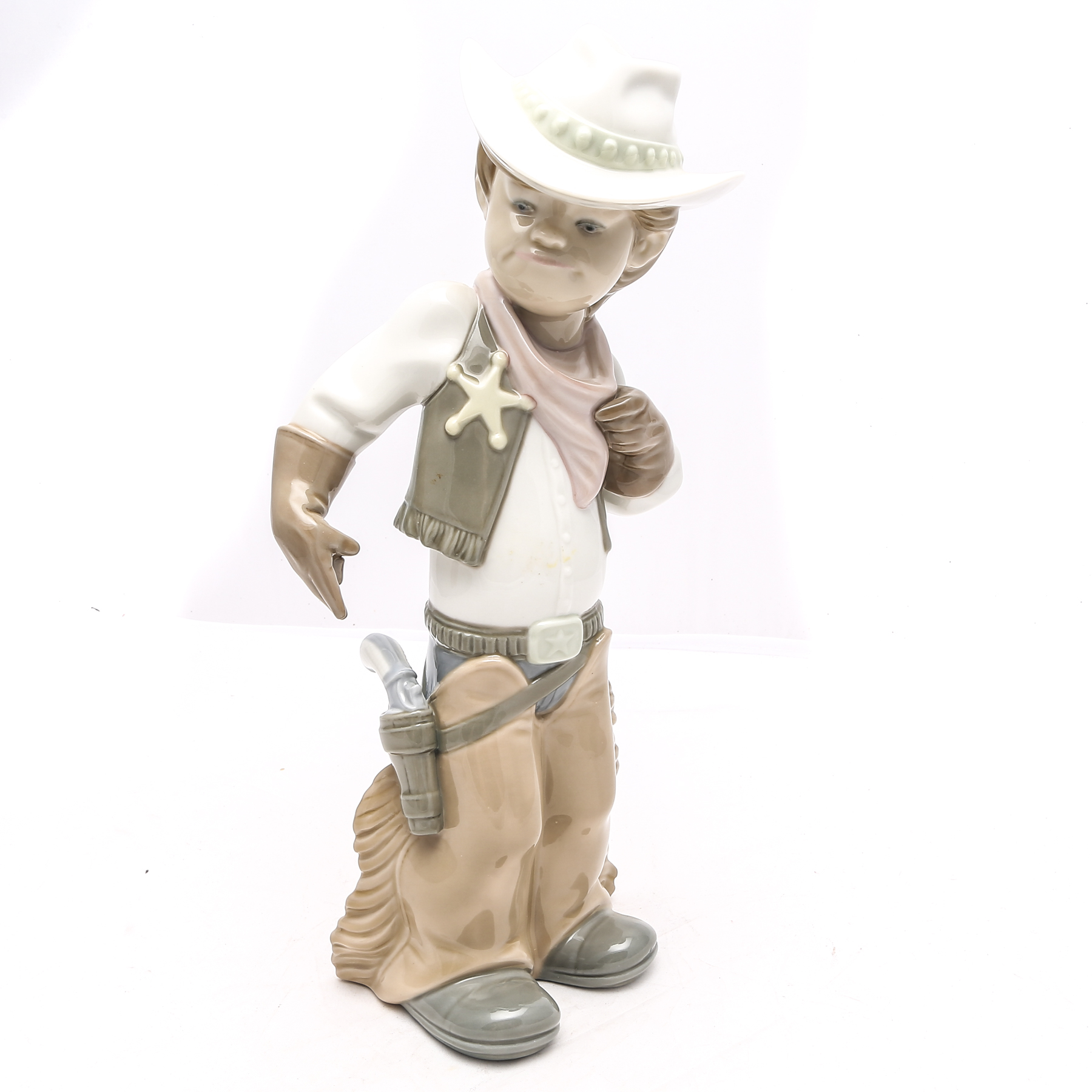 Lladró "Cow-Boy Puppet" Figurine #4969