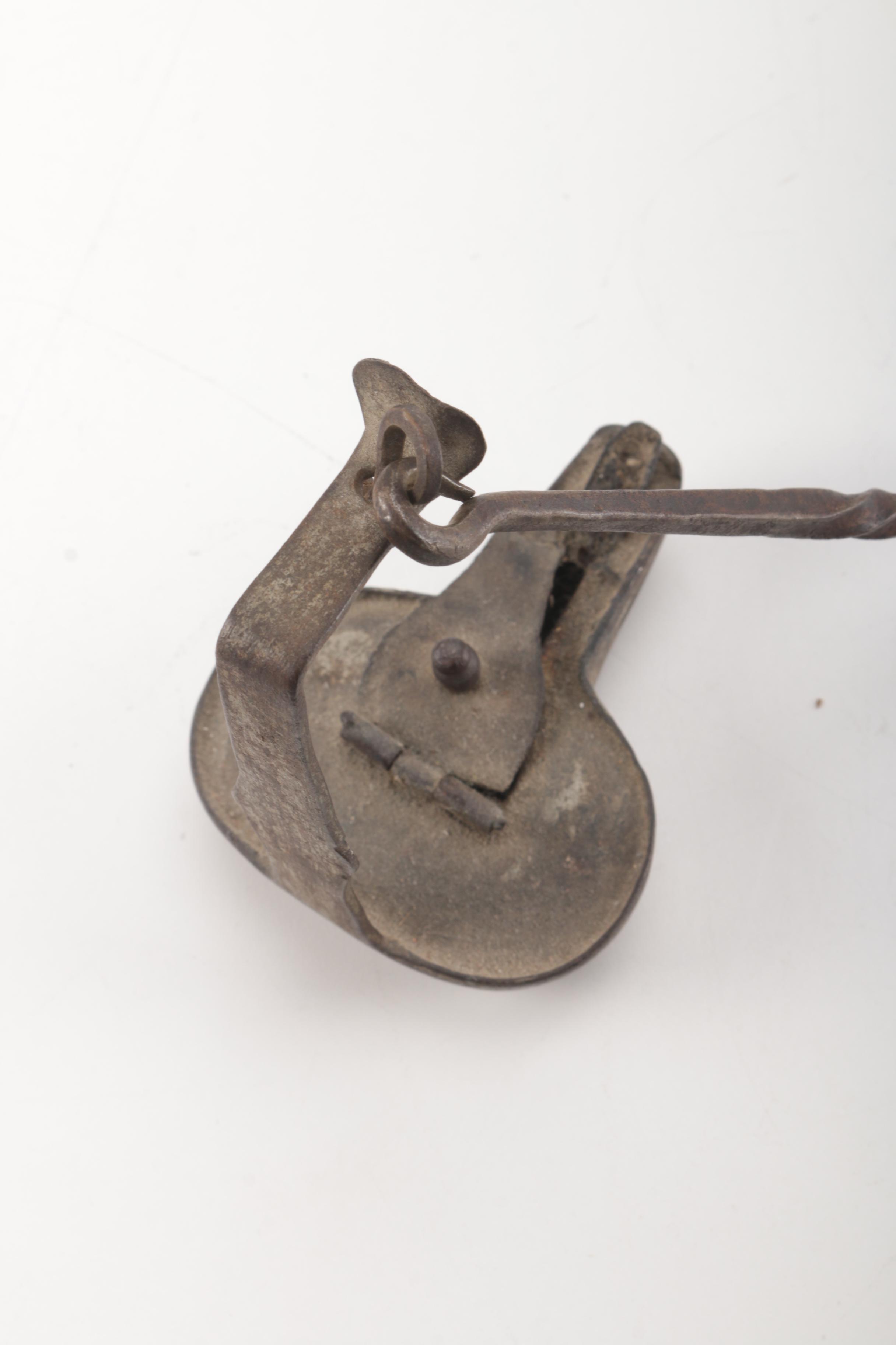 Pair of Antique Oil Lamps