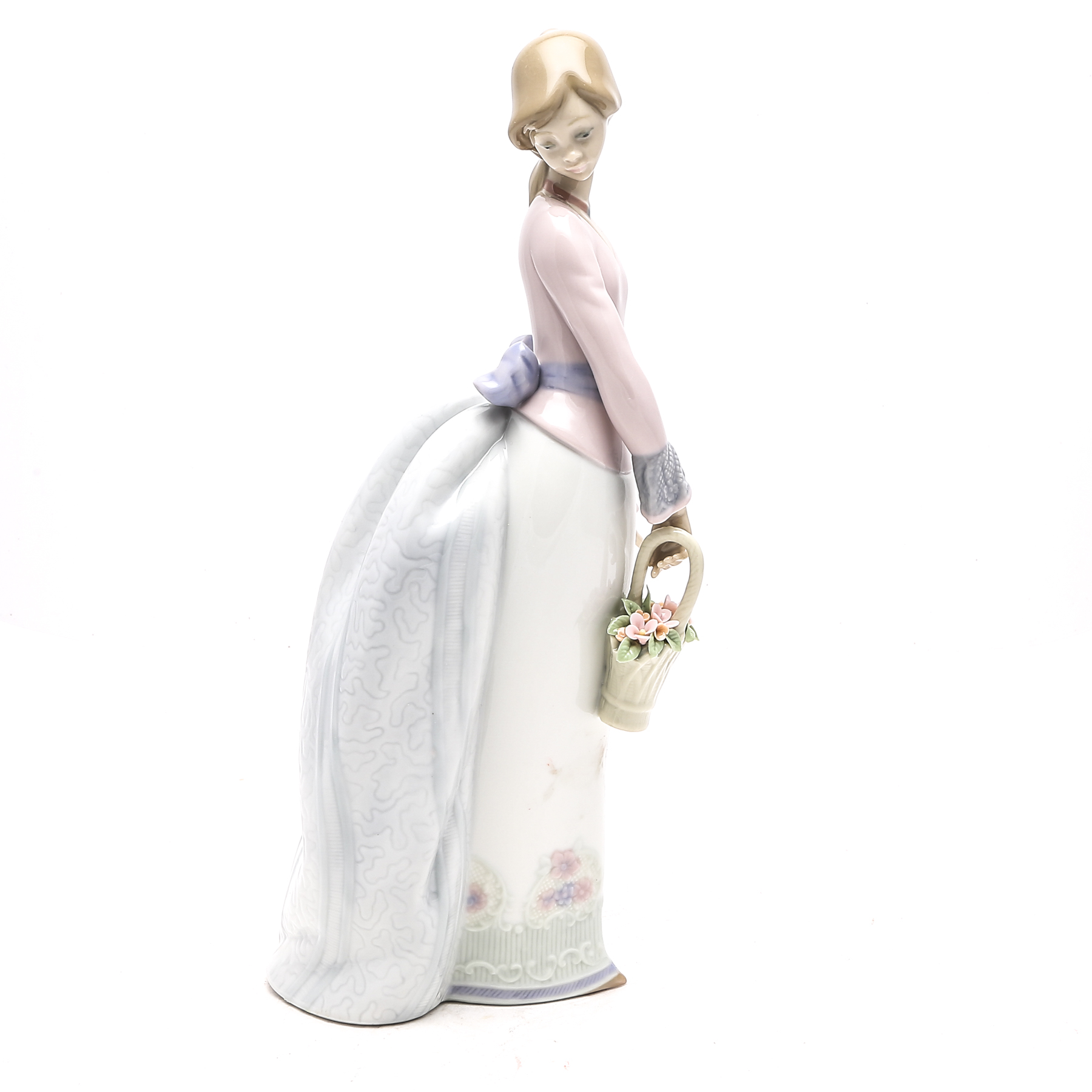 Lladró "Basket of Love" Figurine #7622