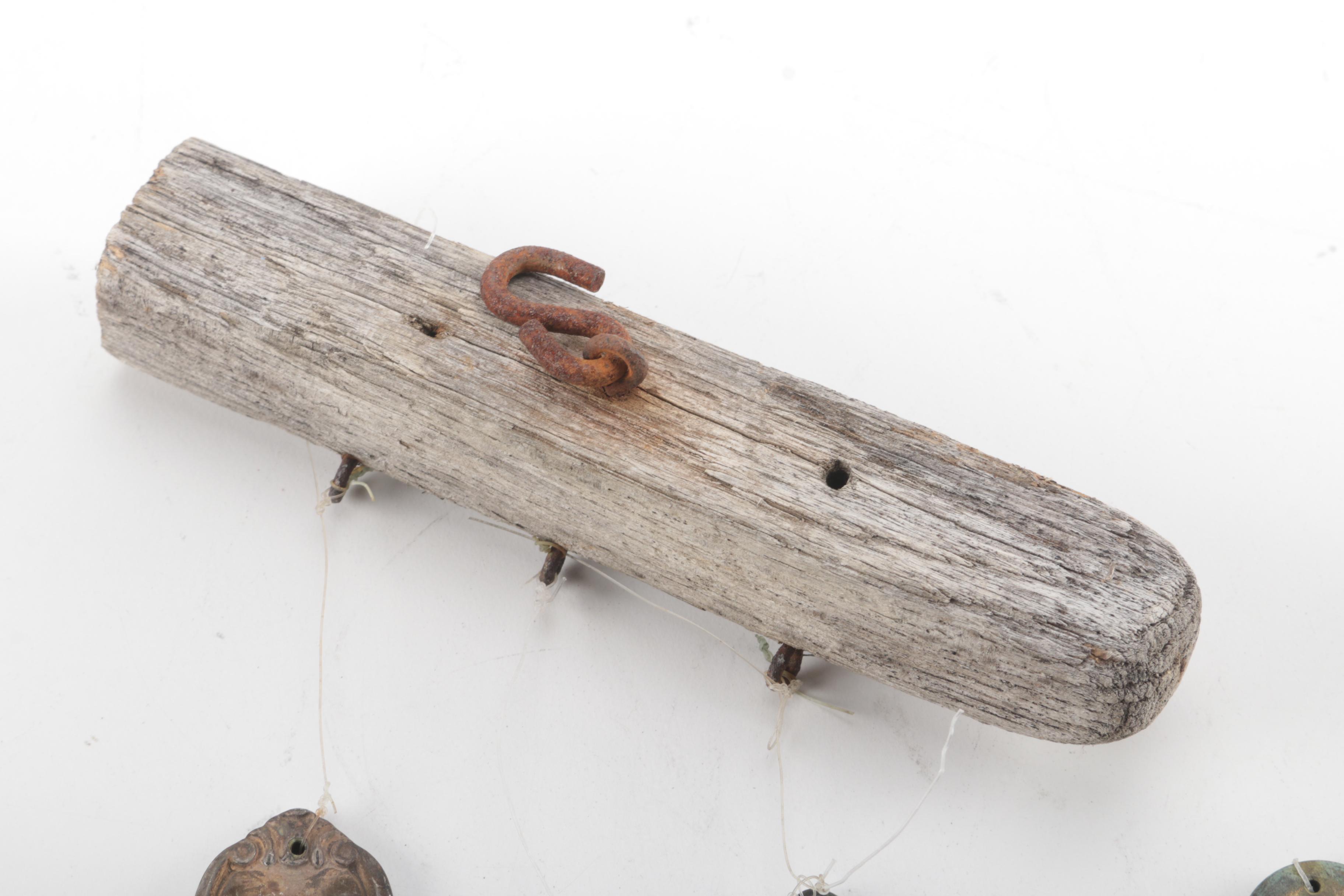Hand-Constructed Flatware and Wood Windchime
