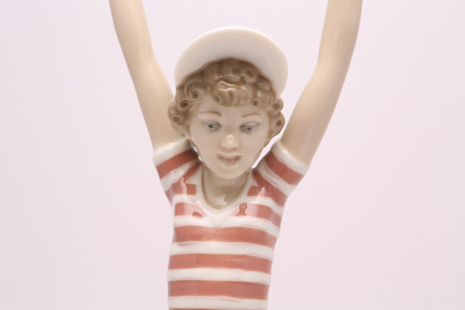 Lladró "Little Leaguer Exercising" Figurine #5289