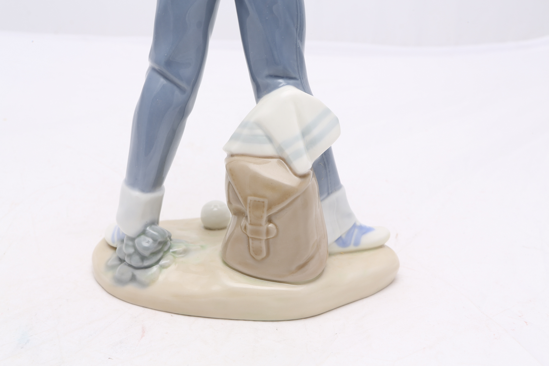 Lladró "Little Leaguer Exercising" Figurine #5289