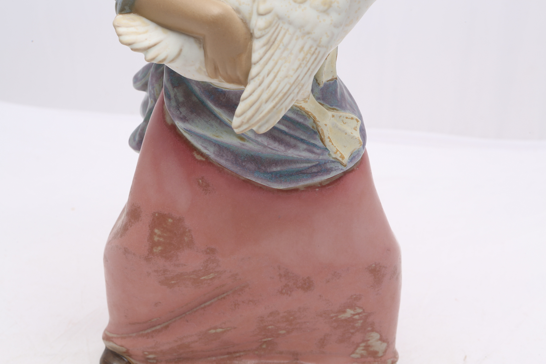 Lladró "Duck Pulling Pigtail" Figurine #2095