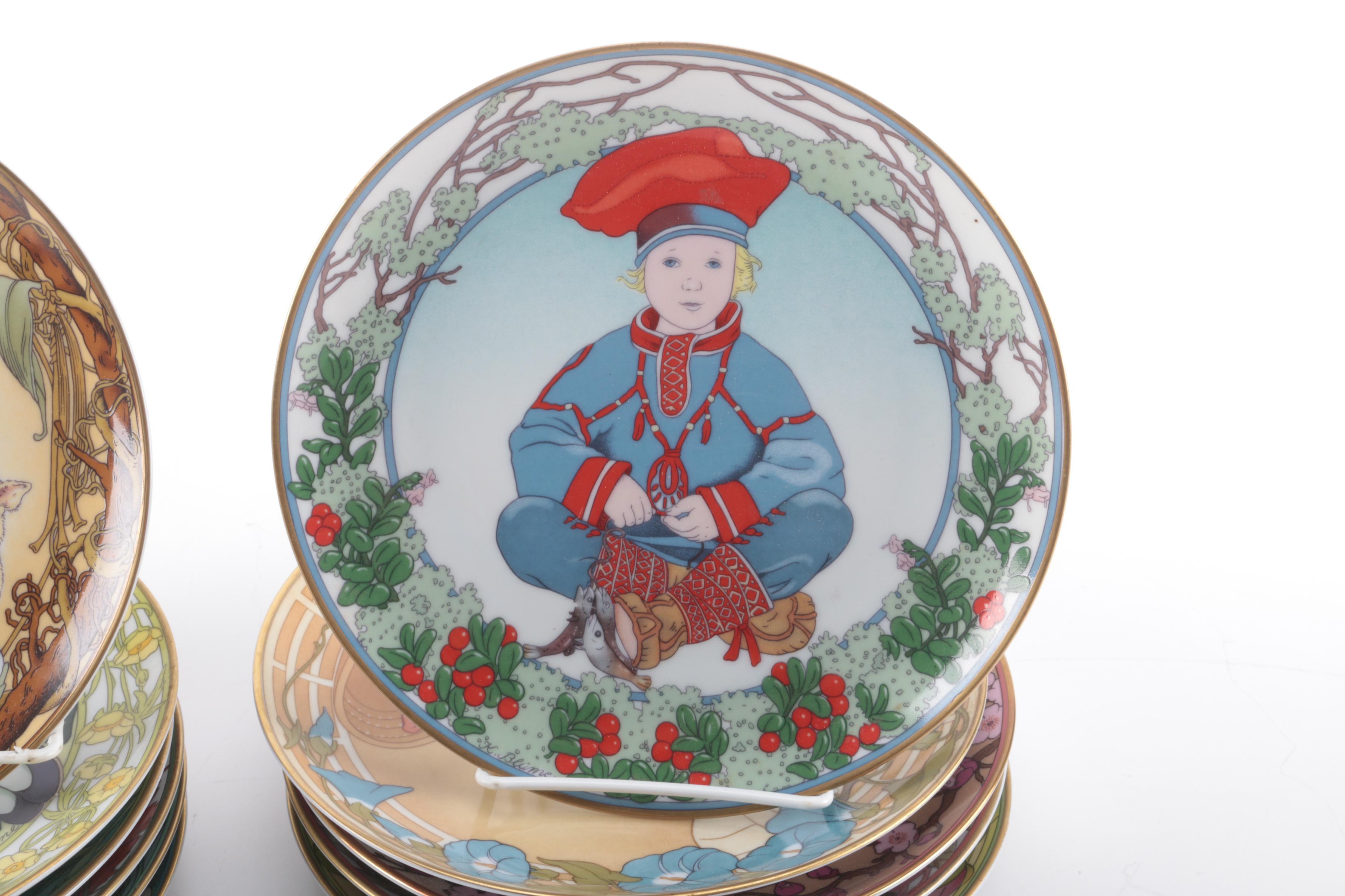 Unicef "Children of the World" Plate Set