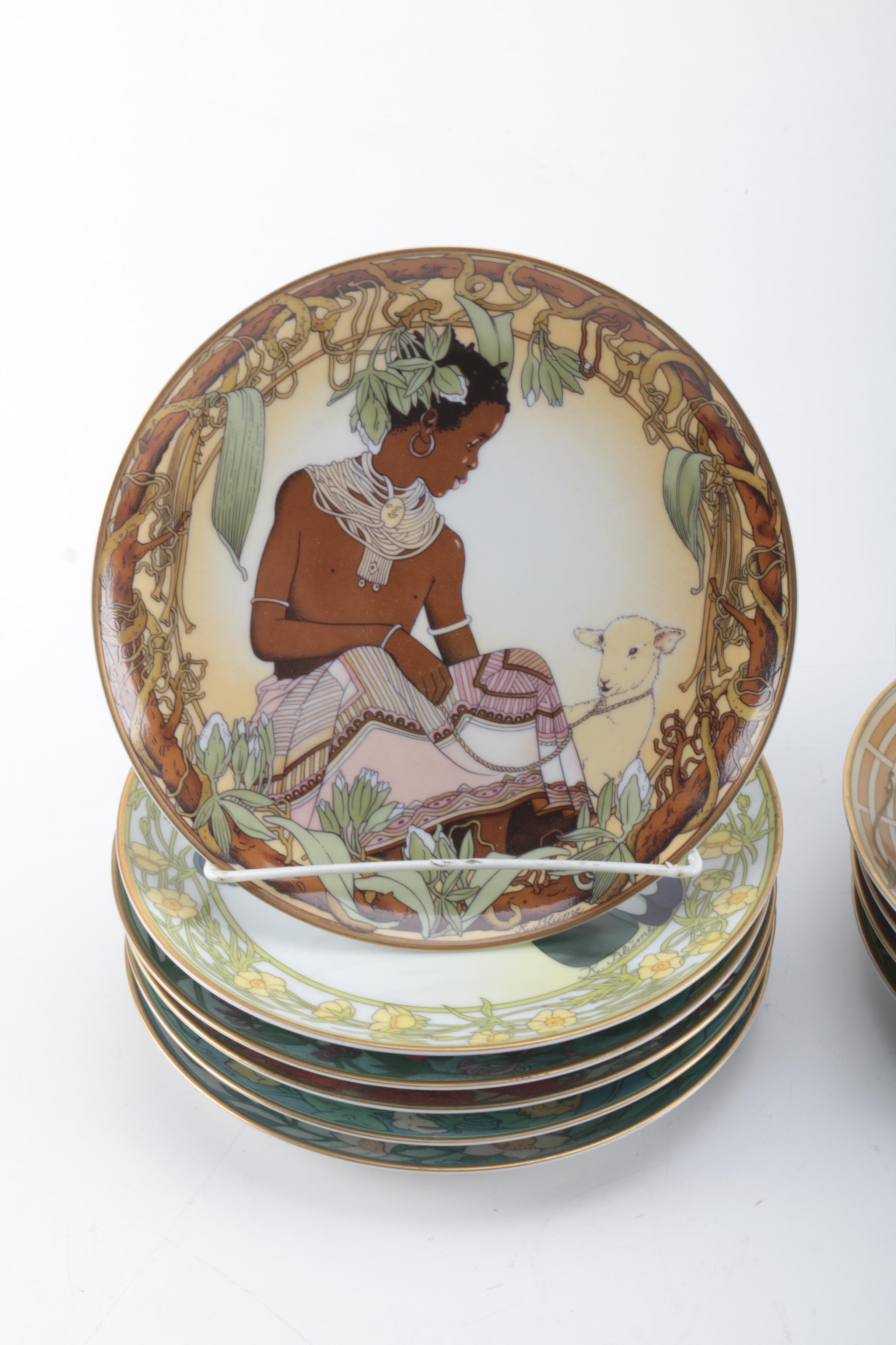 Unicef "Children of the World" Plate Set