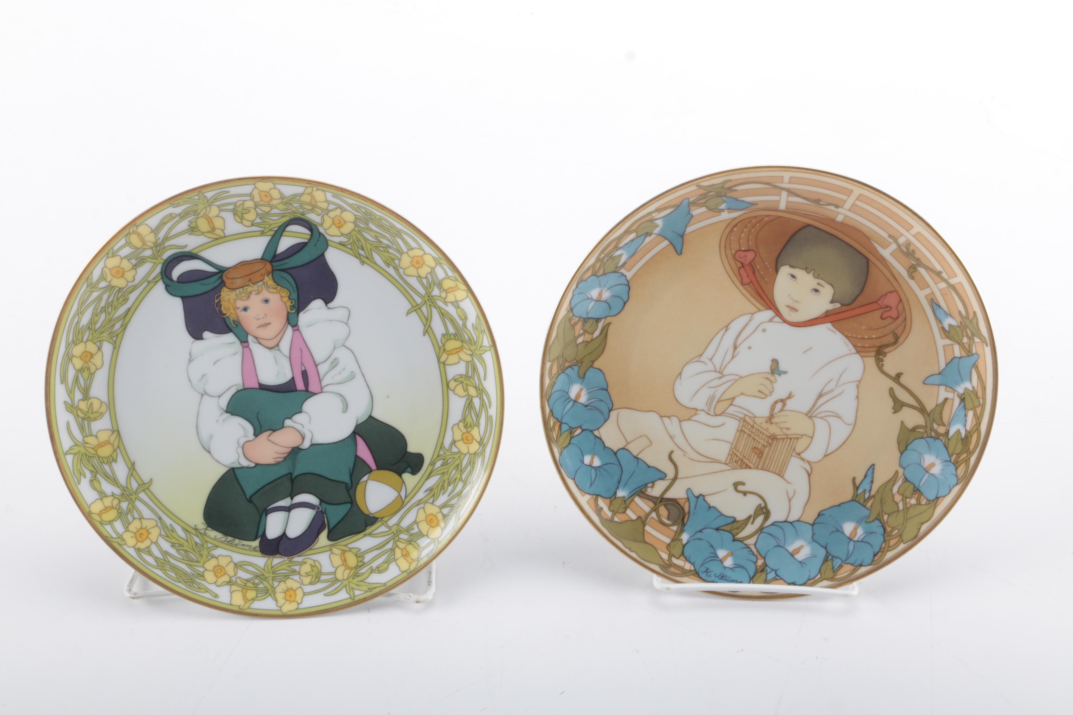 Unicef "Children of the World" Plate Set