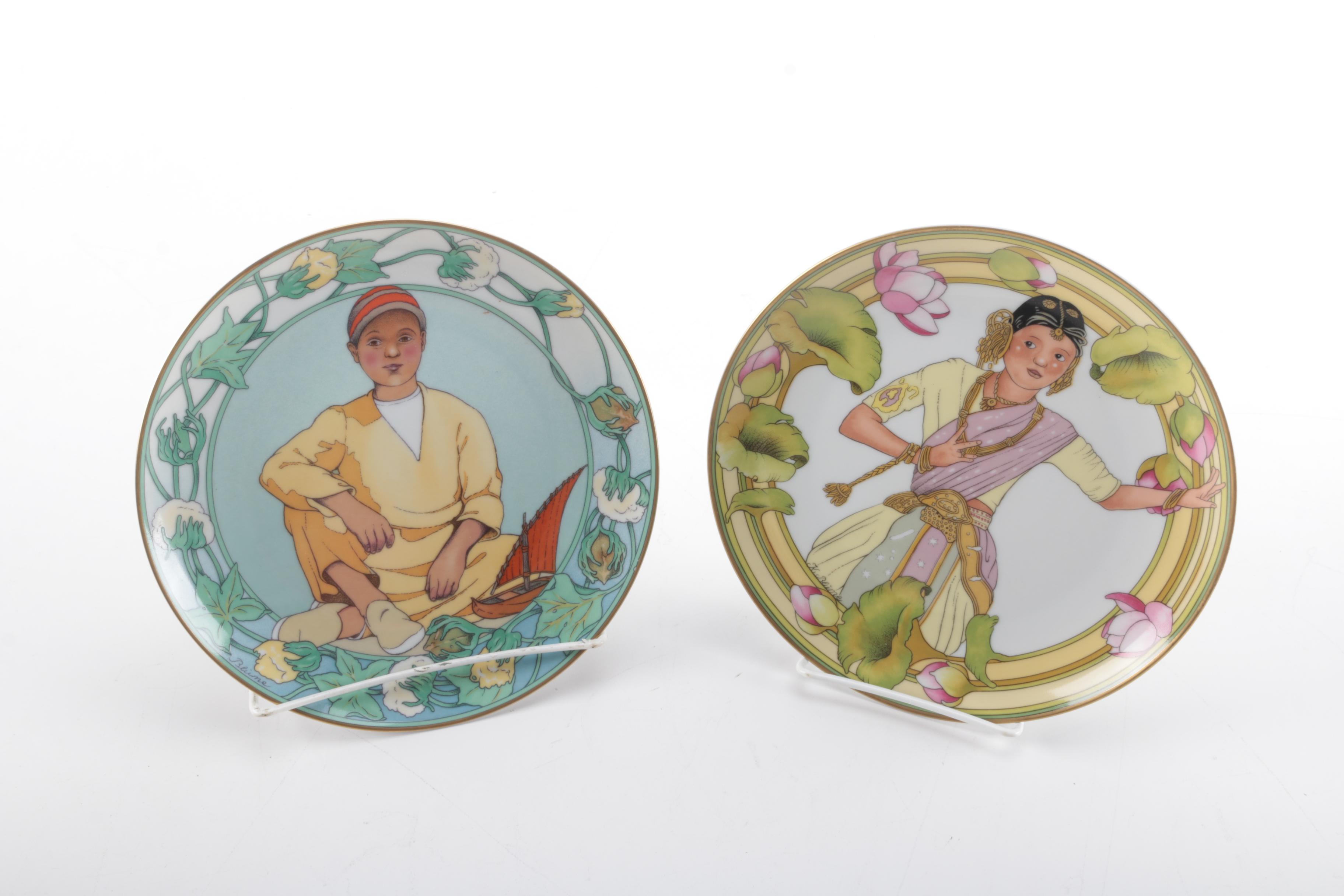 Unicef "Children of the World" Plate Set