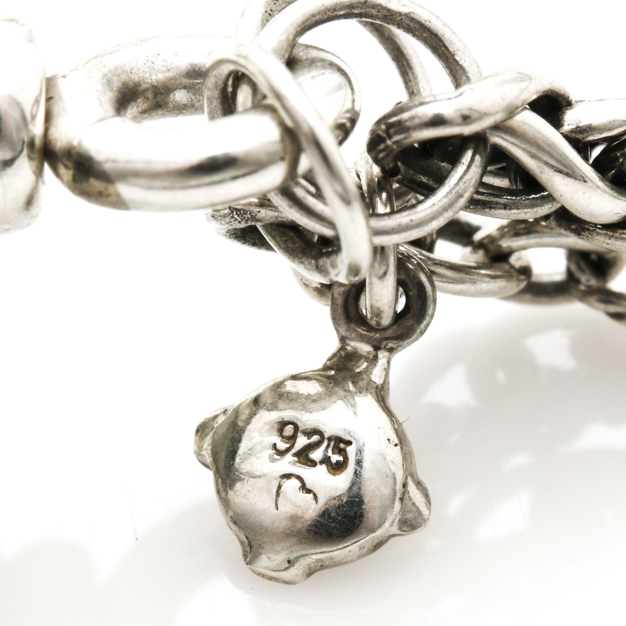 David Yurman Sterling Silver Quatrefoil 1.25 CTW Diamond and Cultured Pearl Necklace