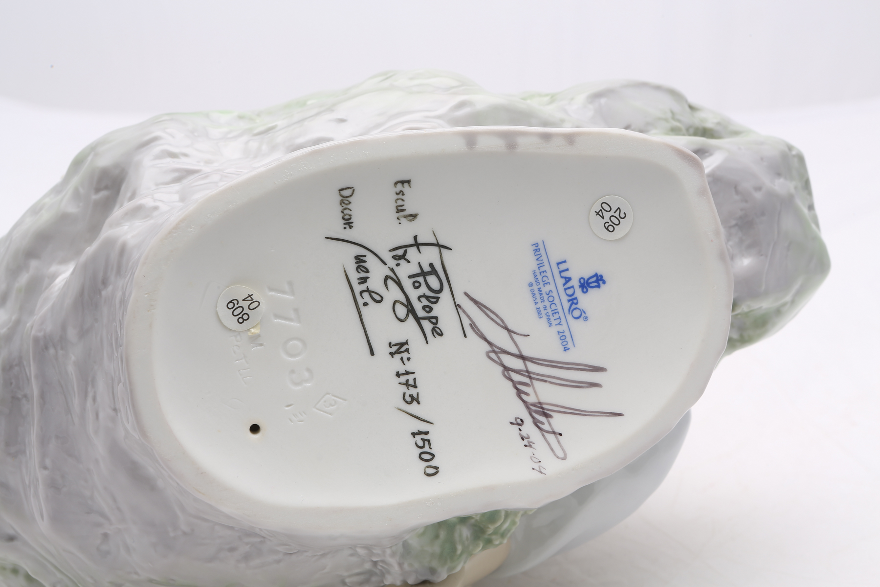 Lladró Signed "The Muse" Figurine #7703