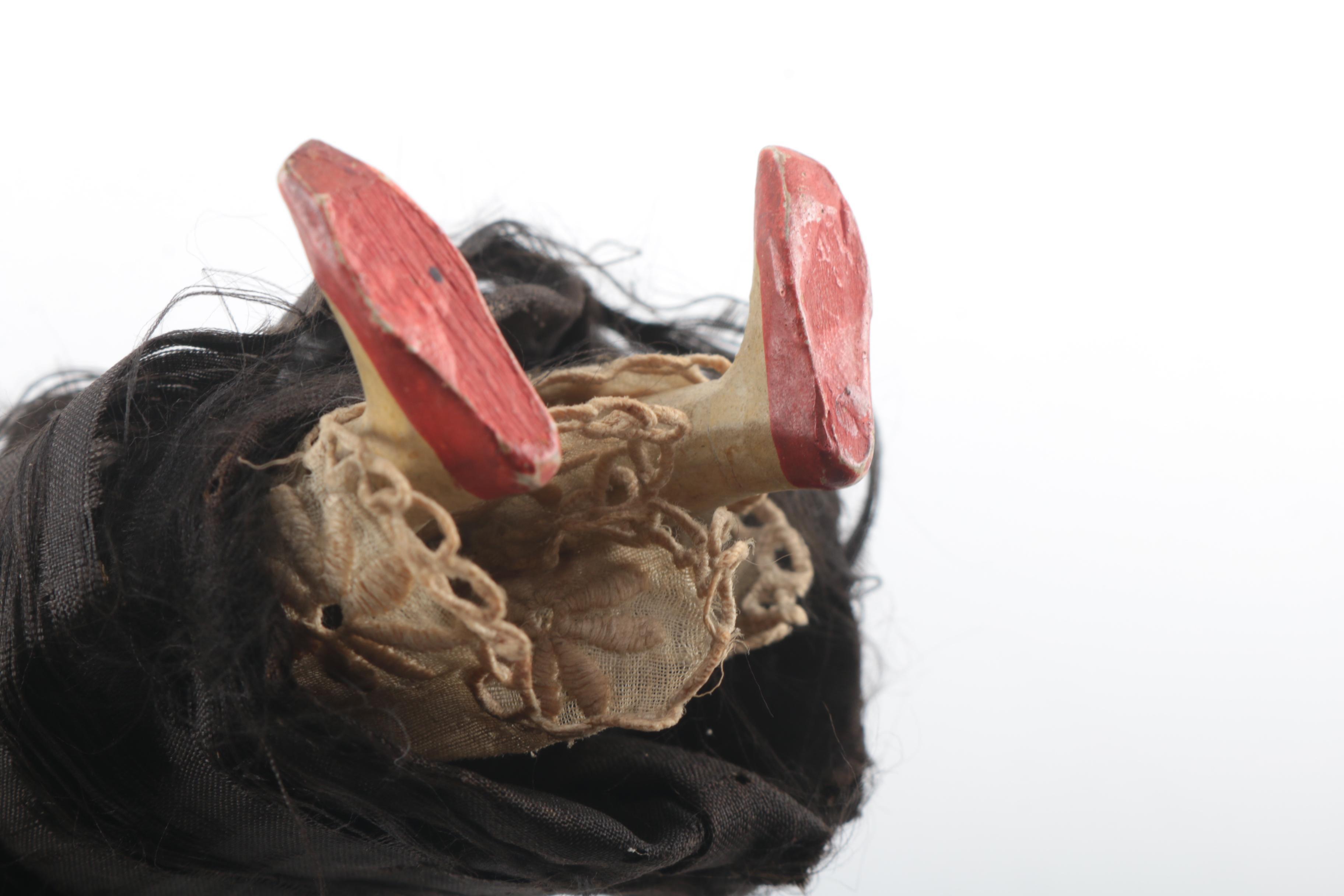 Antique Paper Mache and Low Brow China Dolls