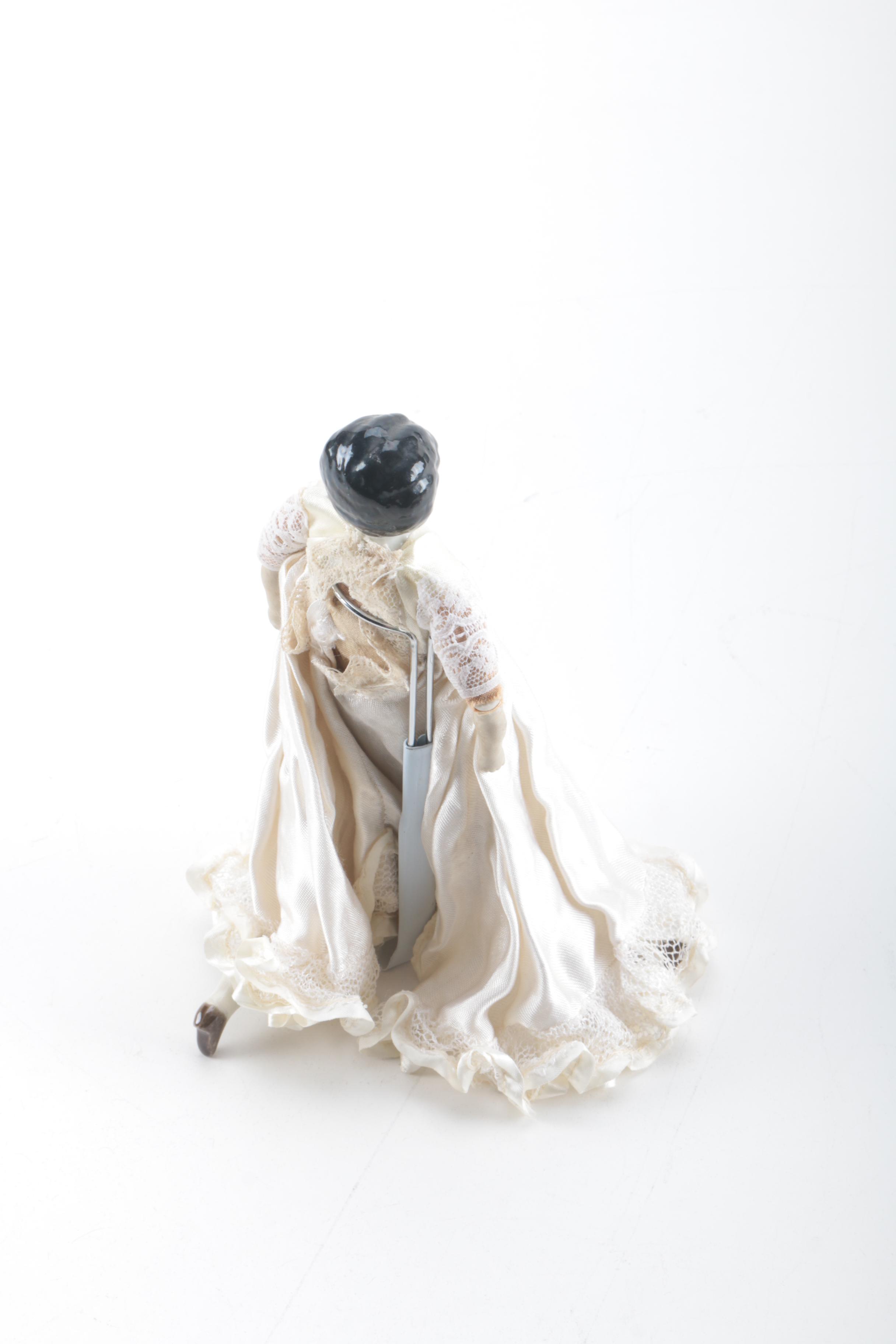 Antique Paper Mache and Low Brow China Dolls