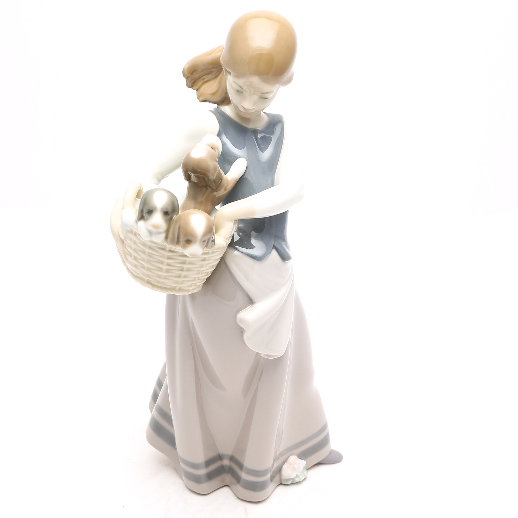 Lladró "Little Dogs on Hip" Figurine #1311