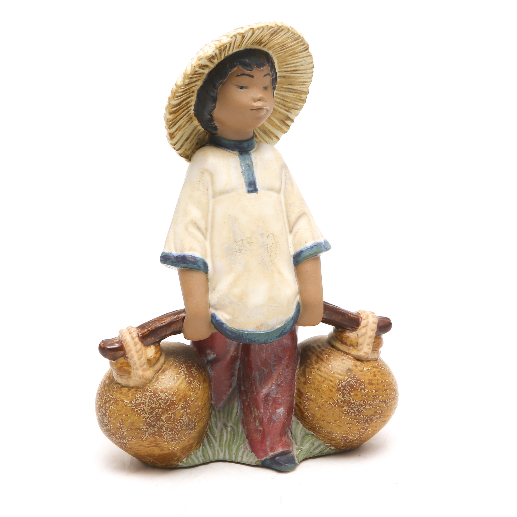 Lladró Signed Figurine "Chinese Boy" #2153