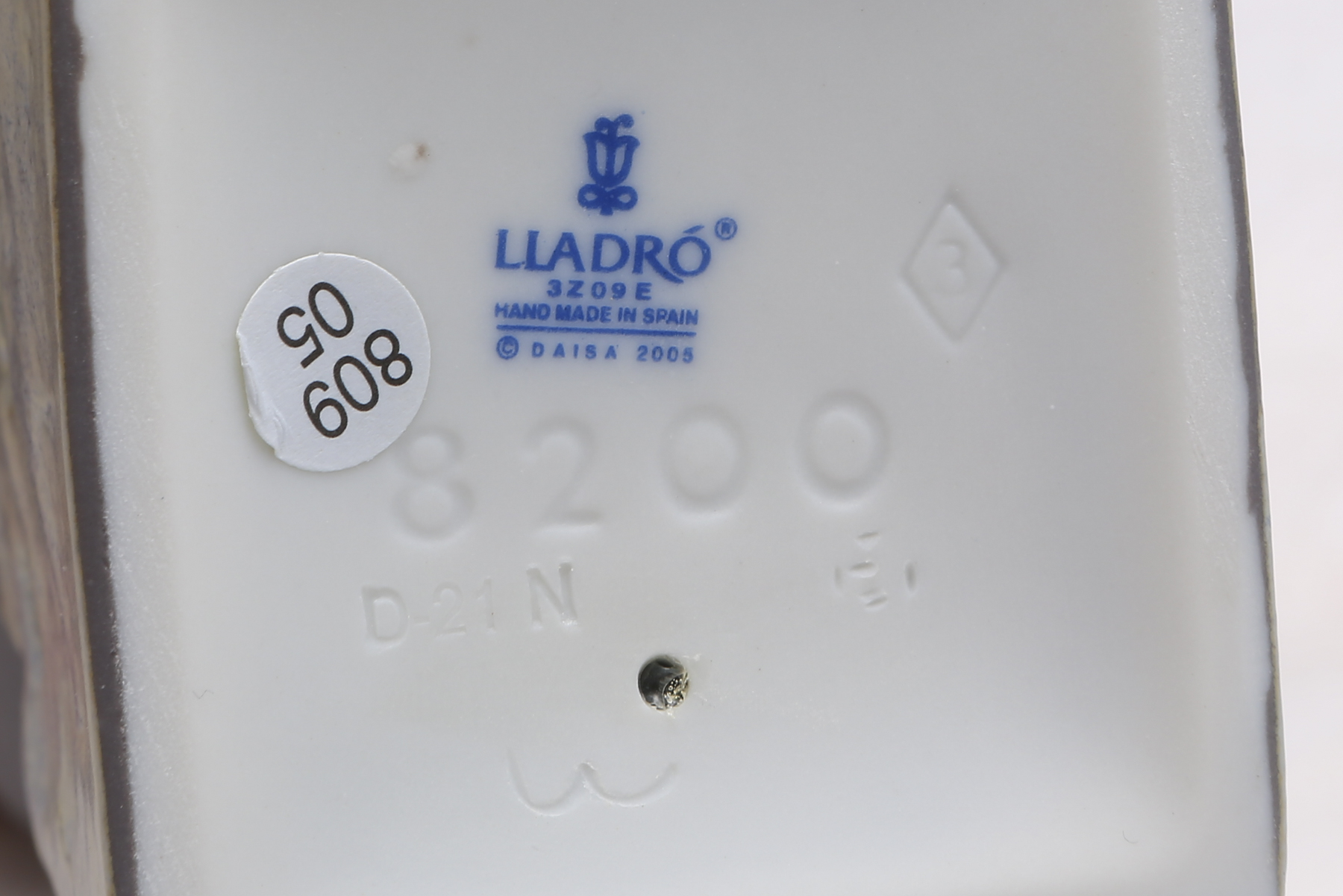 Lladró "Balance Elephant I" #8200 and "Balance Elephant II" #8201