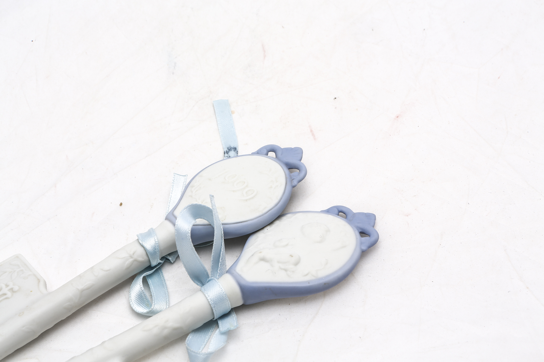 Pair of Lladró Bisque Keys for the Collector's Society