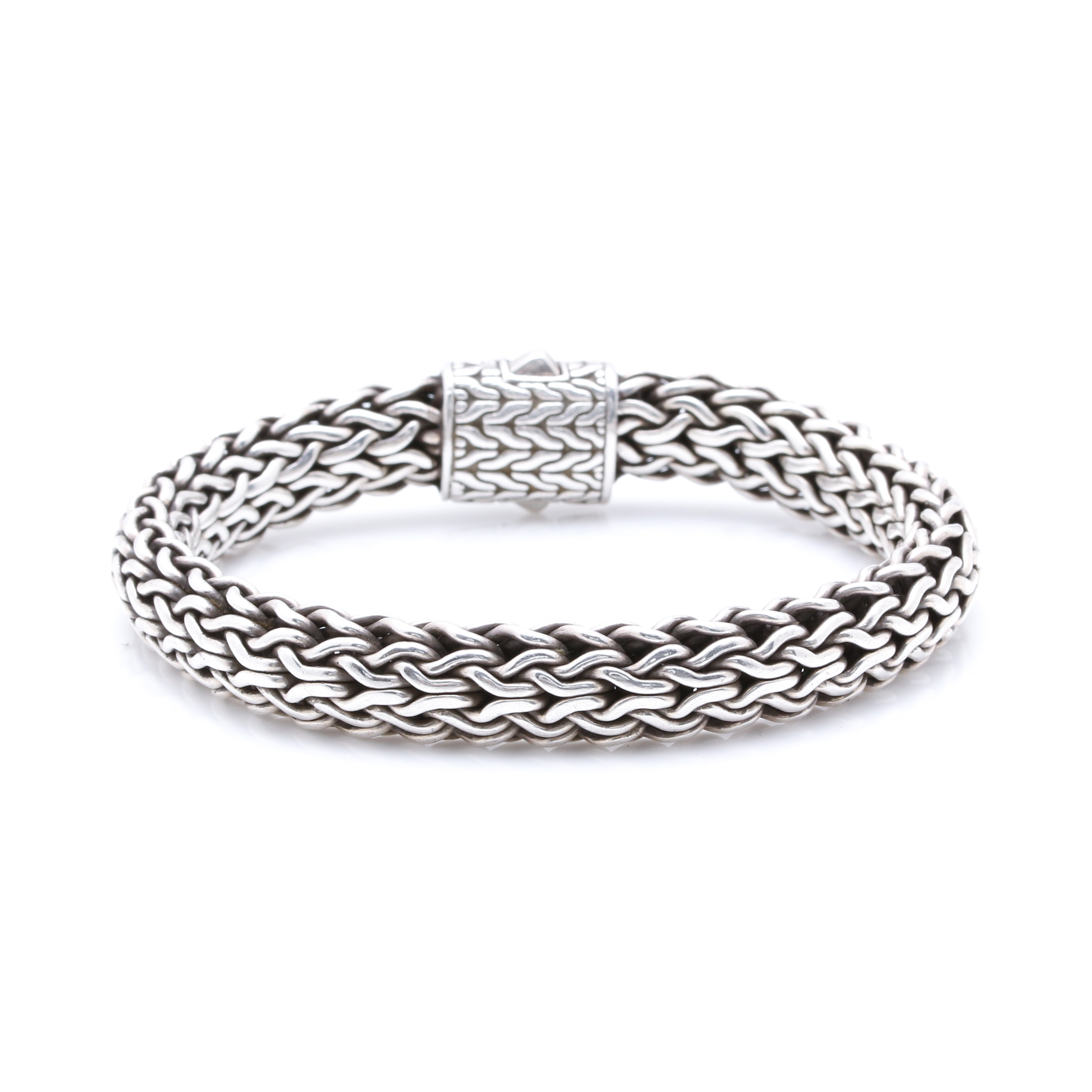 John Hardy Sterling Silver Rope Bracelet