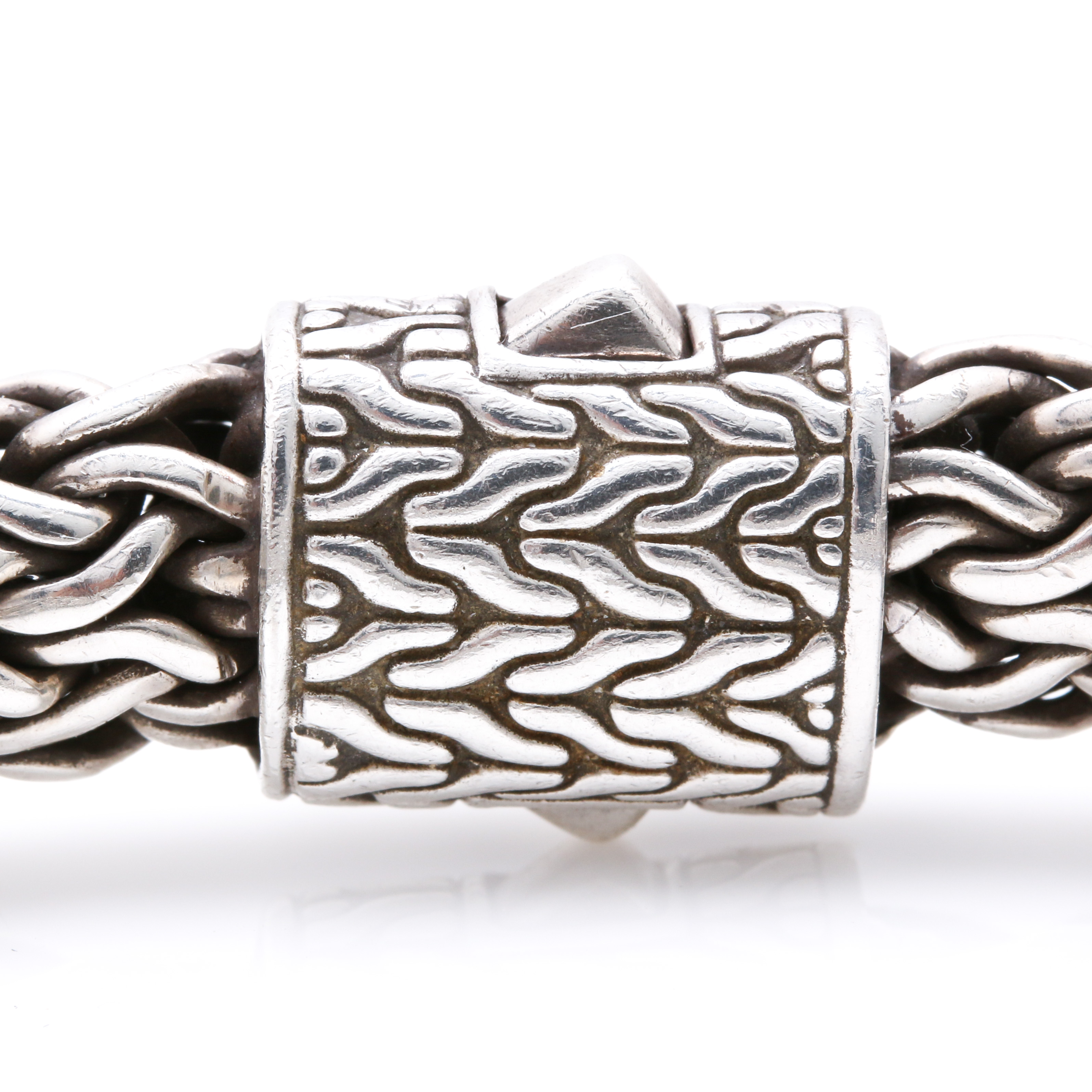 John Hardy Sterling Silver Rope Bracelet