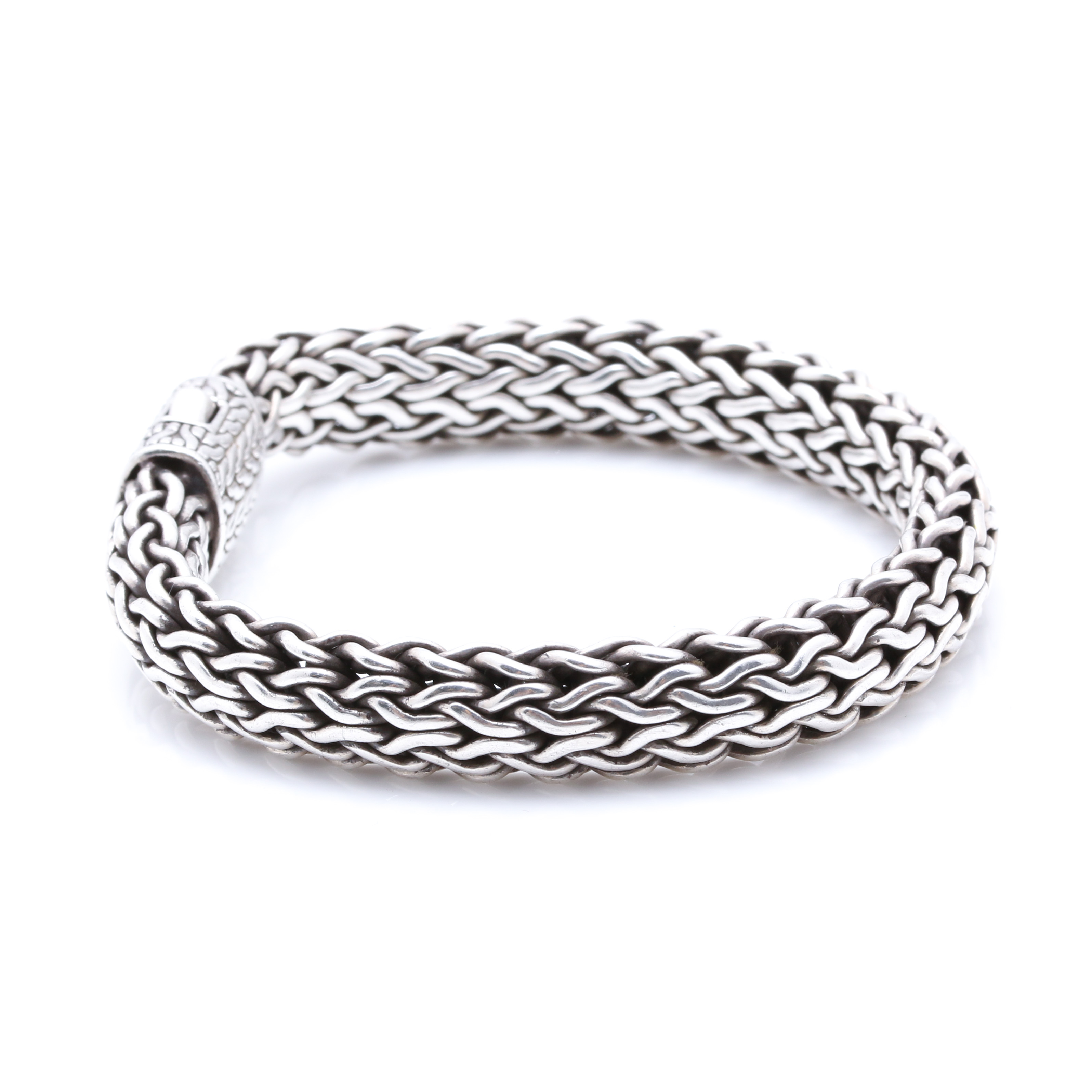 John Hardy Sterling Silver Rope Bracelet