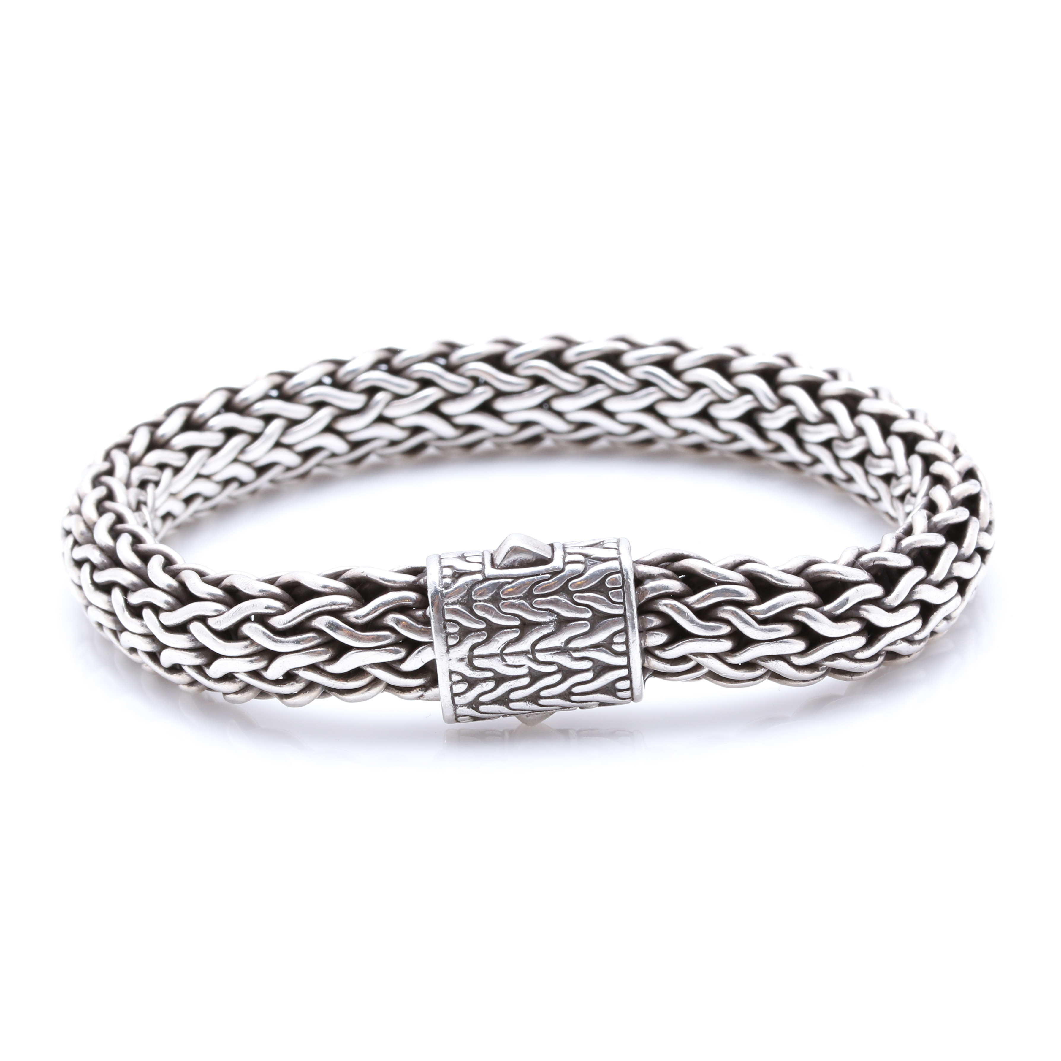 John Hardy Sterling Silver Rope Bracelet