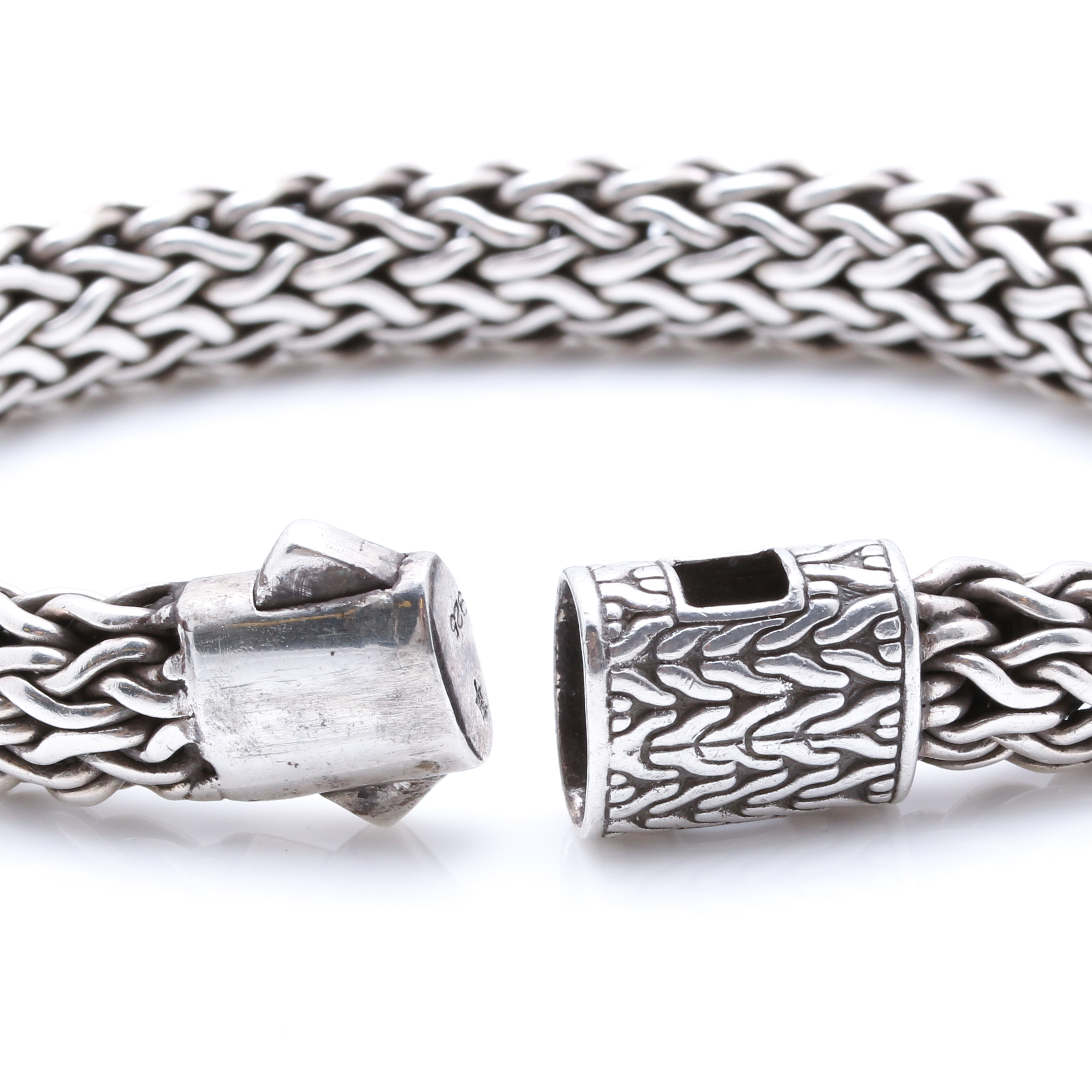John Hardy Sterling Silver Rope Bracelet