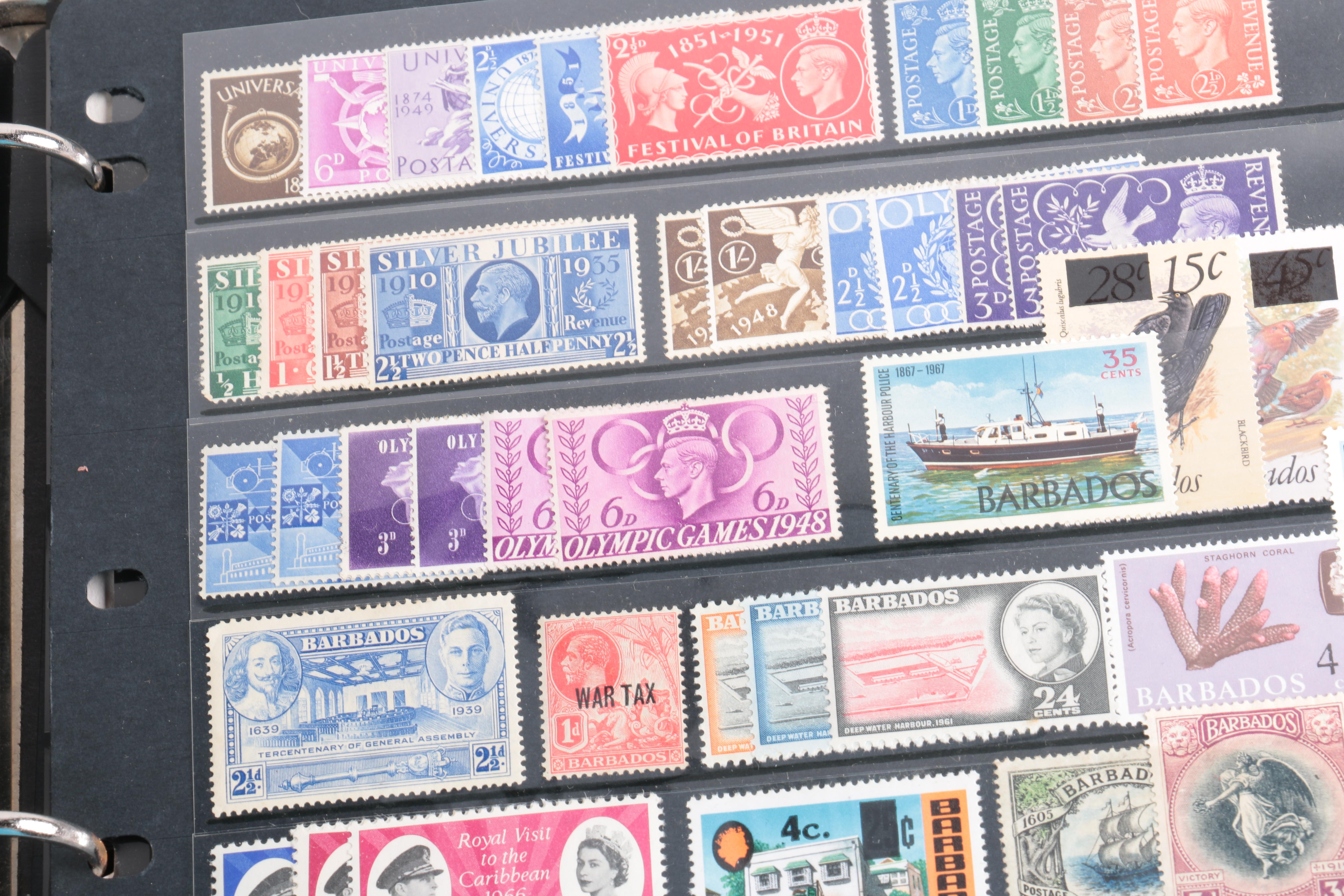 International Postage Stamps