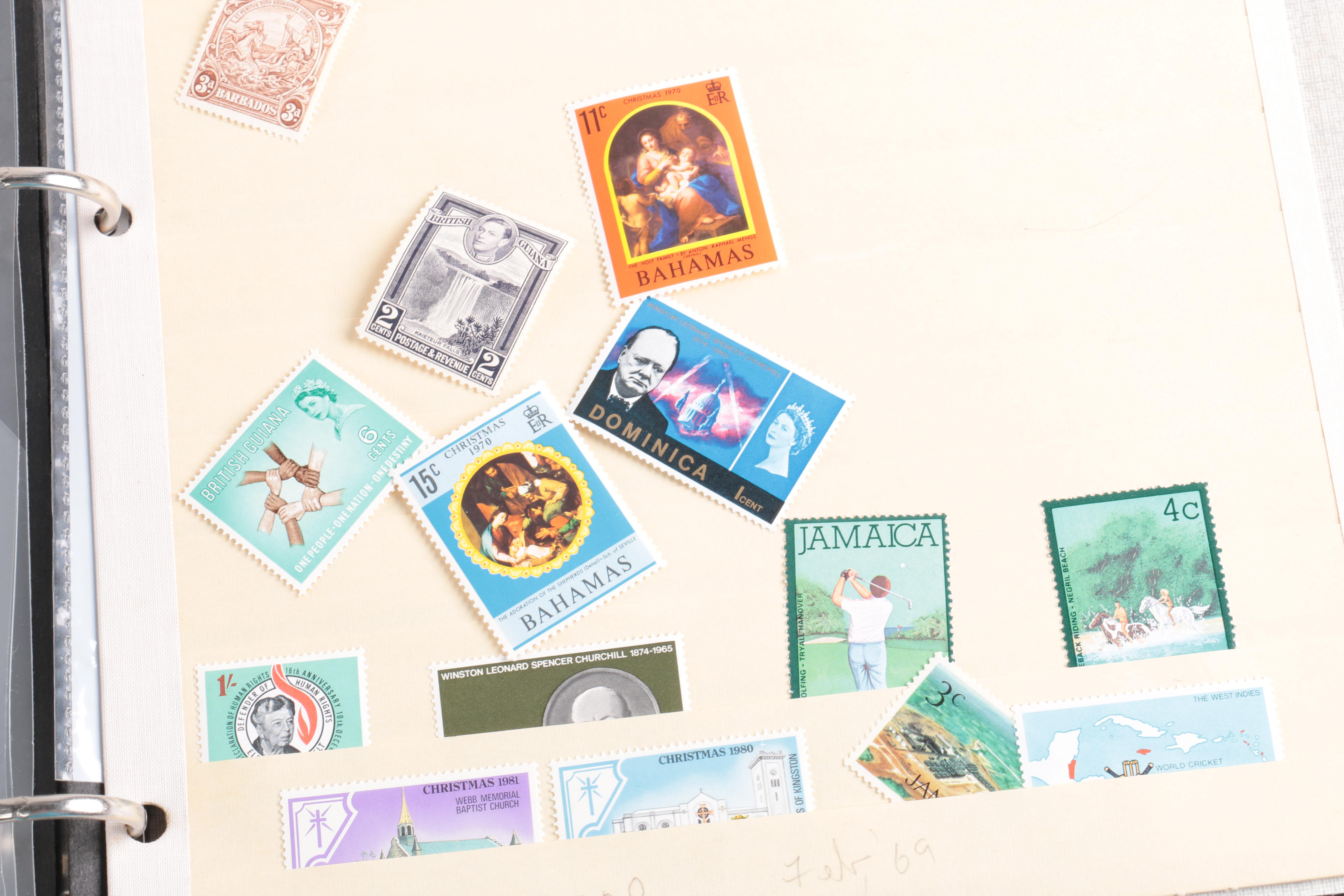 International Postage Stamps