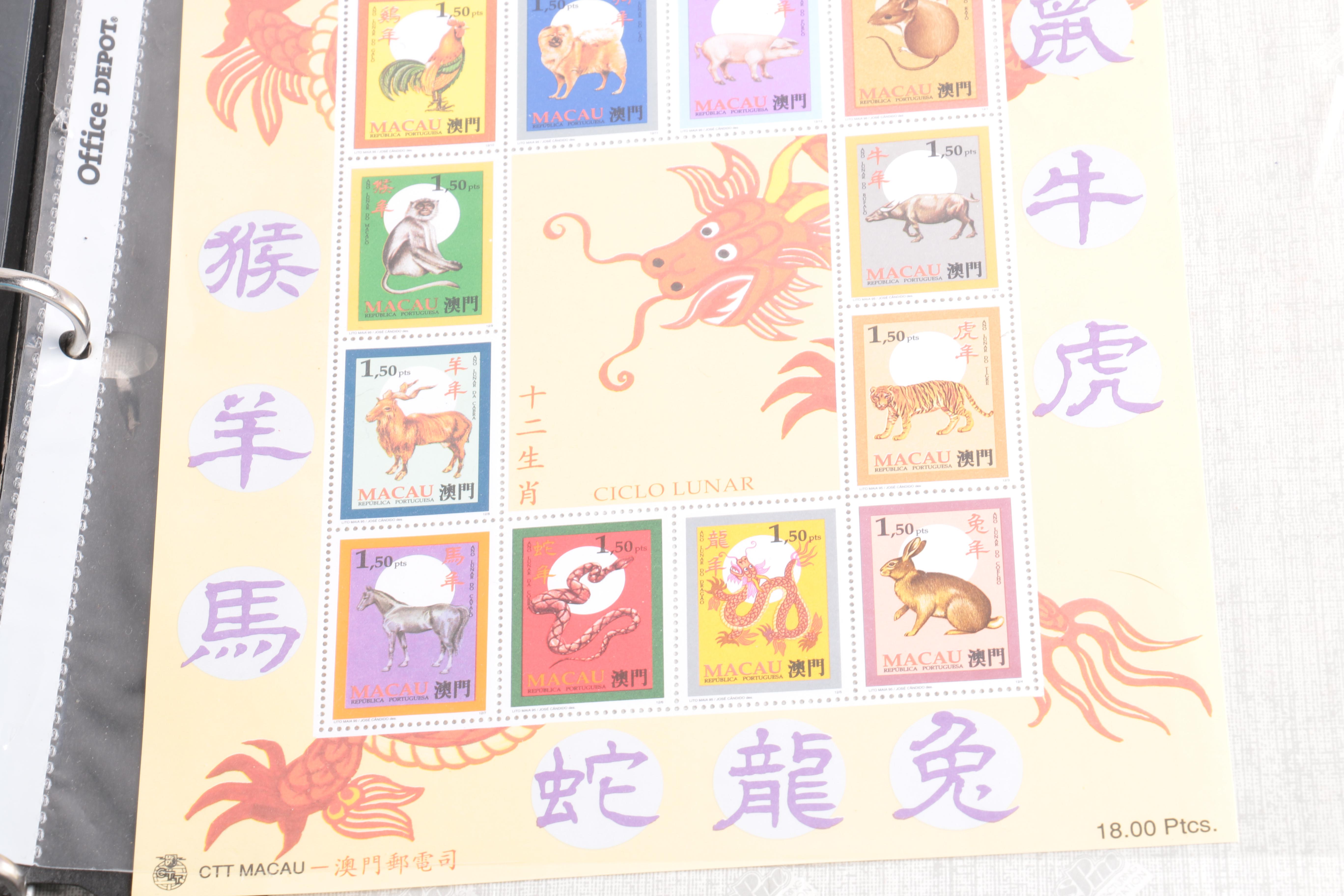 International Postage Stamps