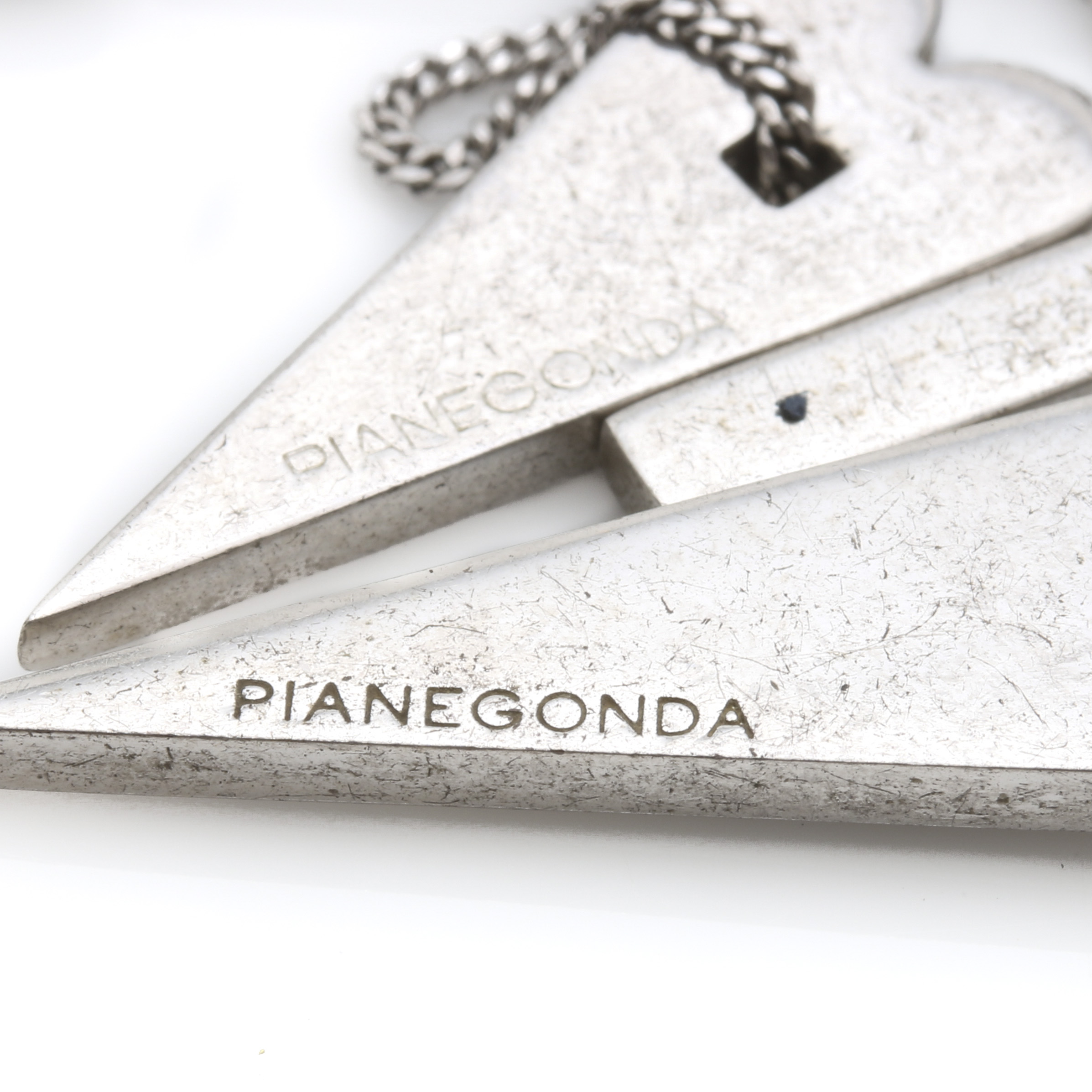 Pianegonda Sterling Silver Charm Necklace