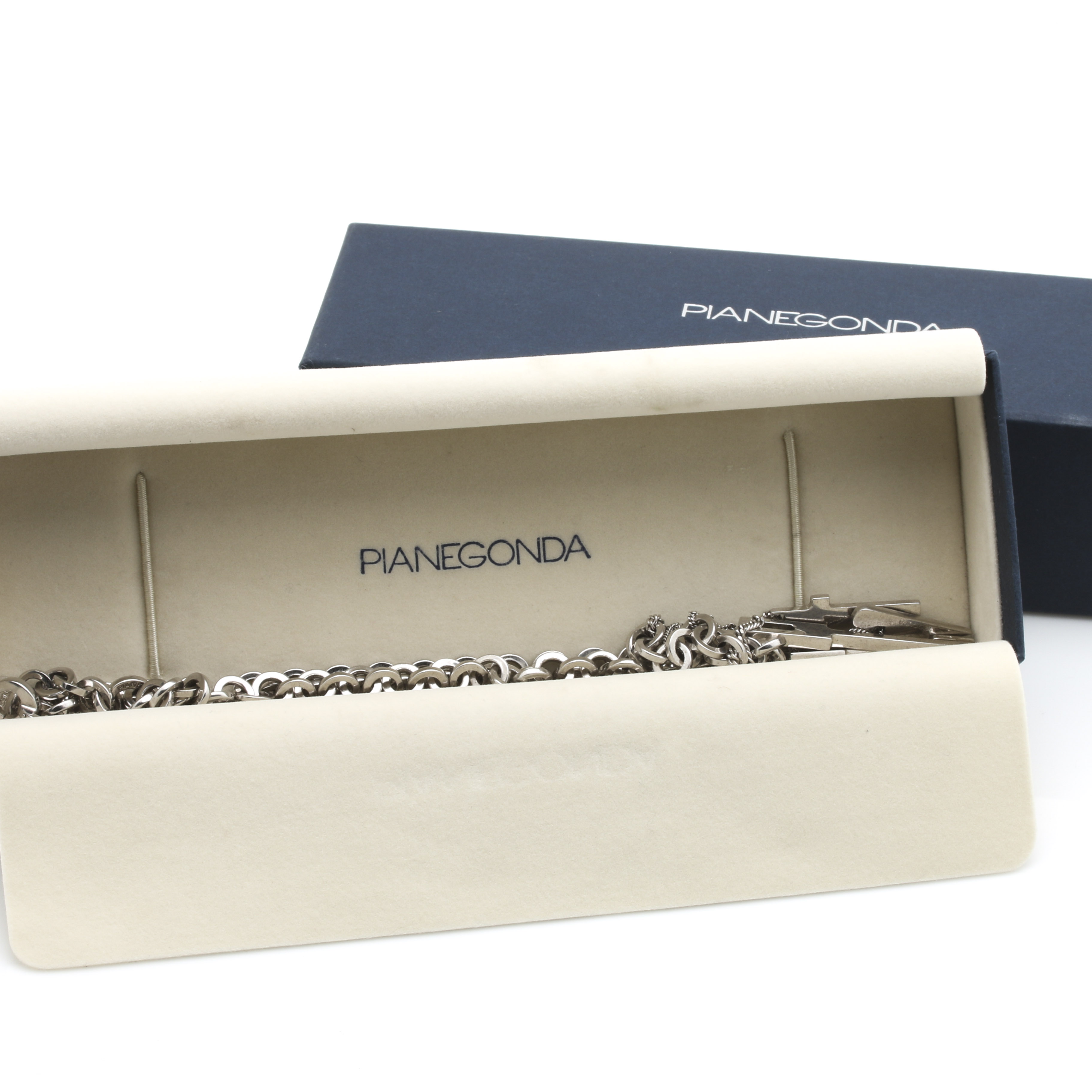 Pianegonda Sterling Silver Charm Necklace