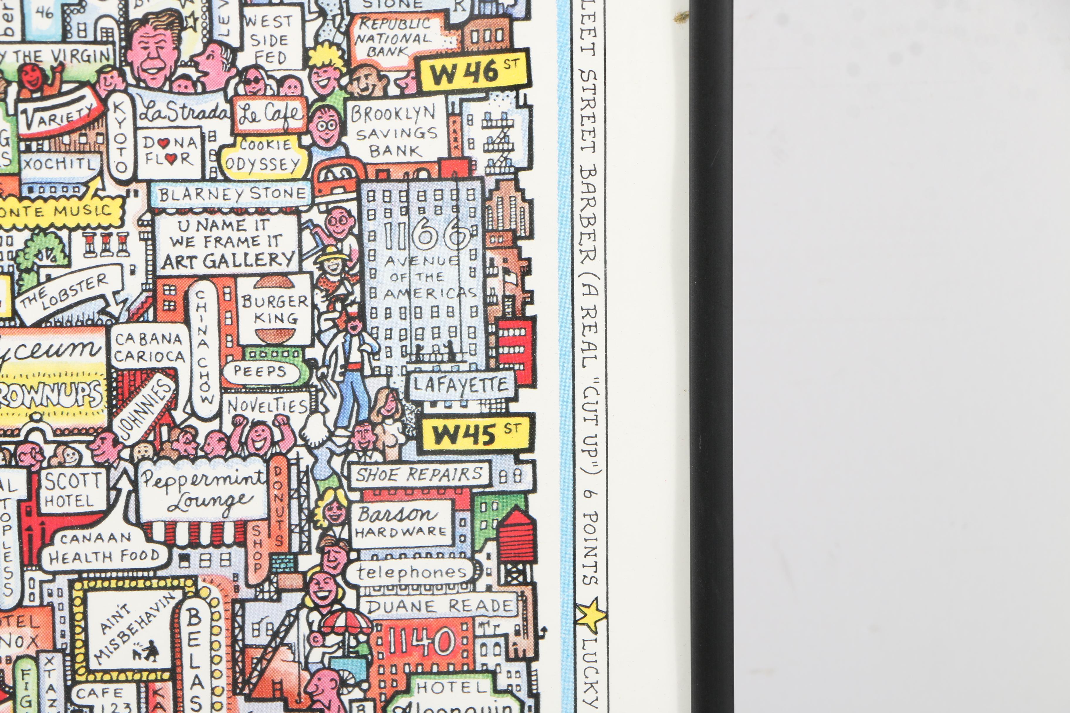 Tony Graham Offset Lithograph Poster "Broadway!!"