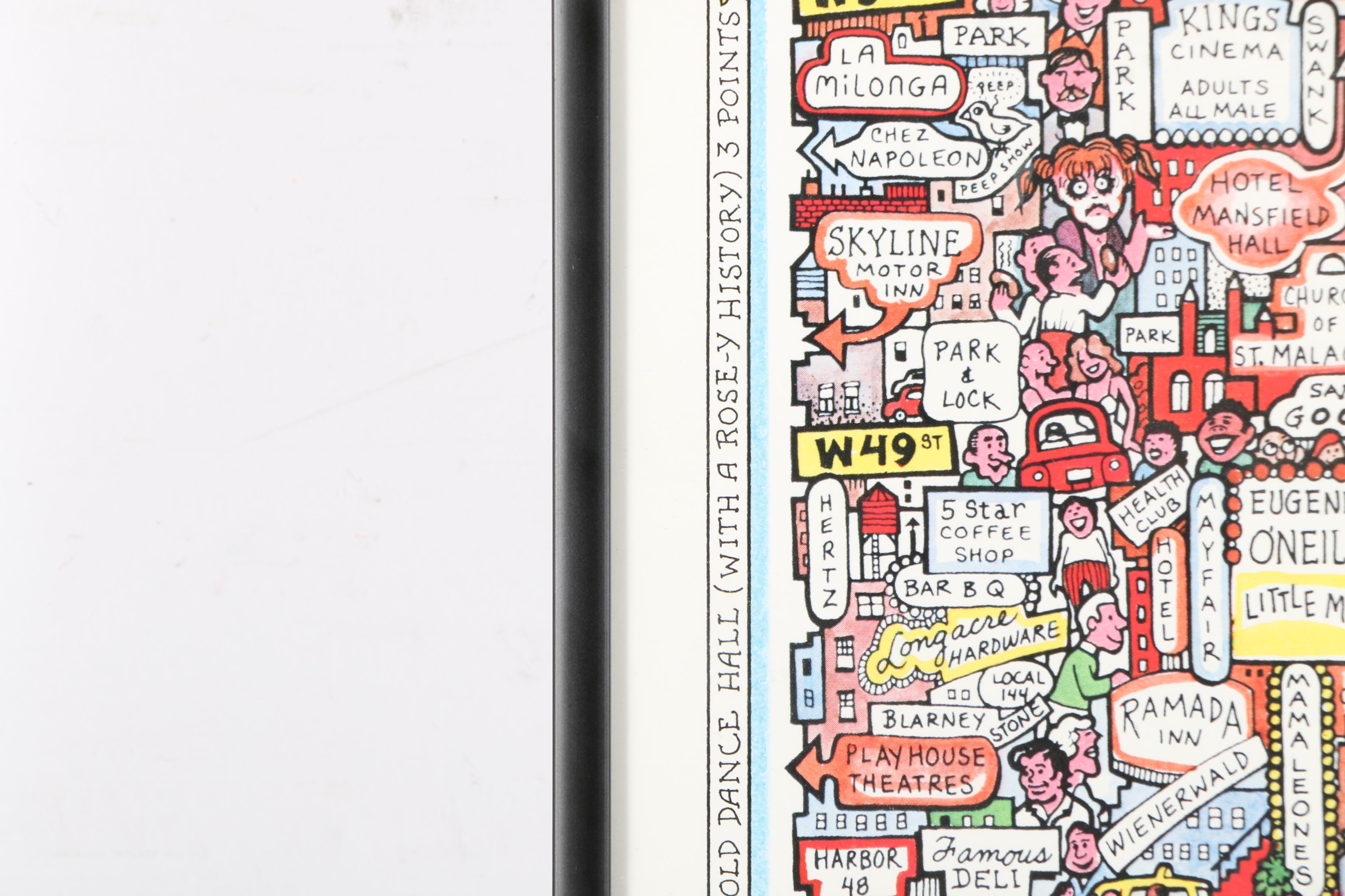 Tony Graham Offset Lithograph Poster "Broadway!!"