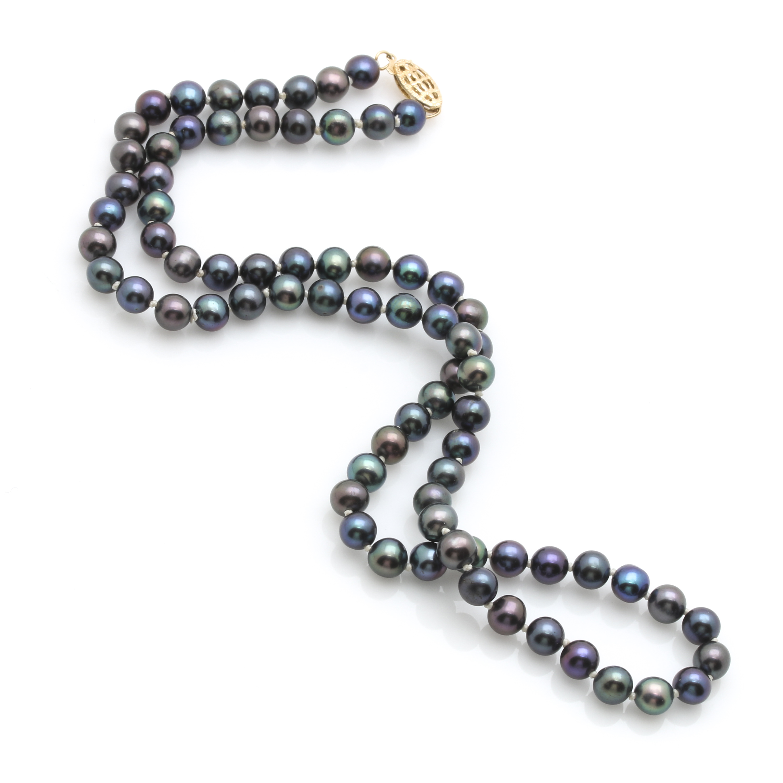 14K Yellow Gold Cultured Pearl Parure