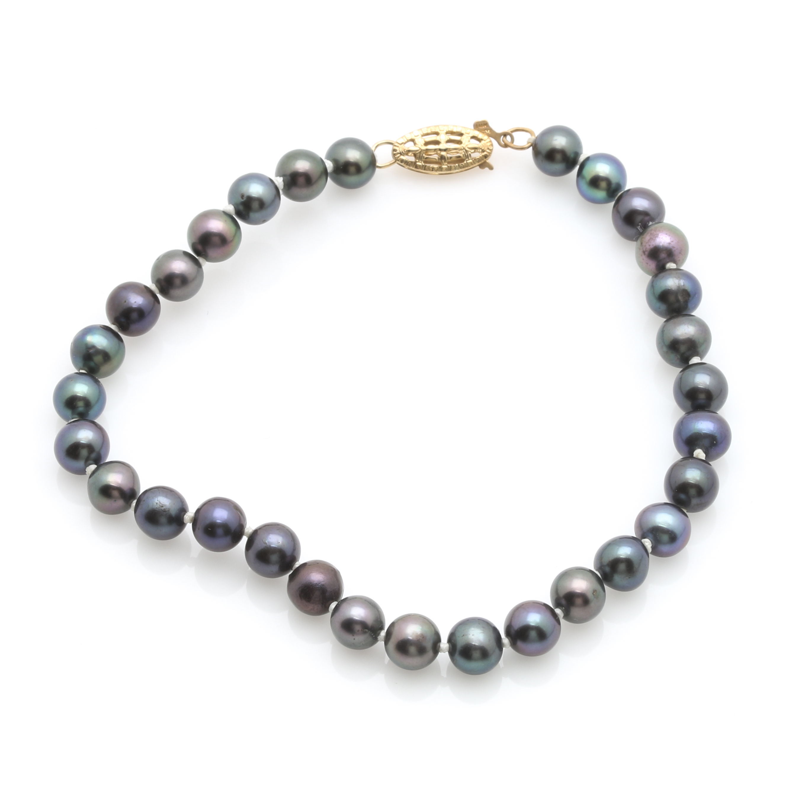 14K Yellow Gold Cultured Pearl Parure