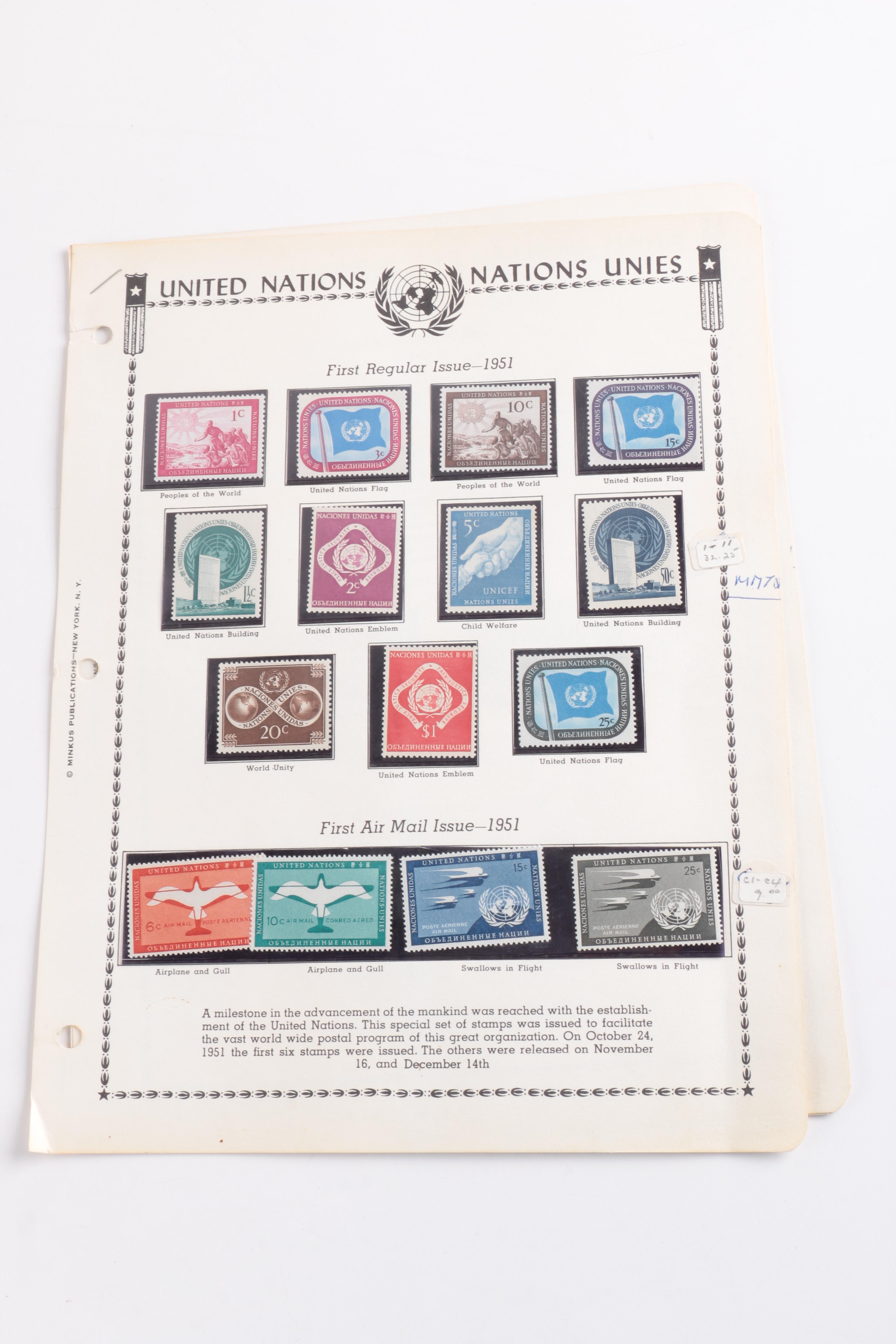Assorted Stamp Collection