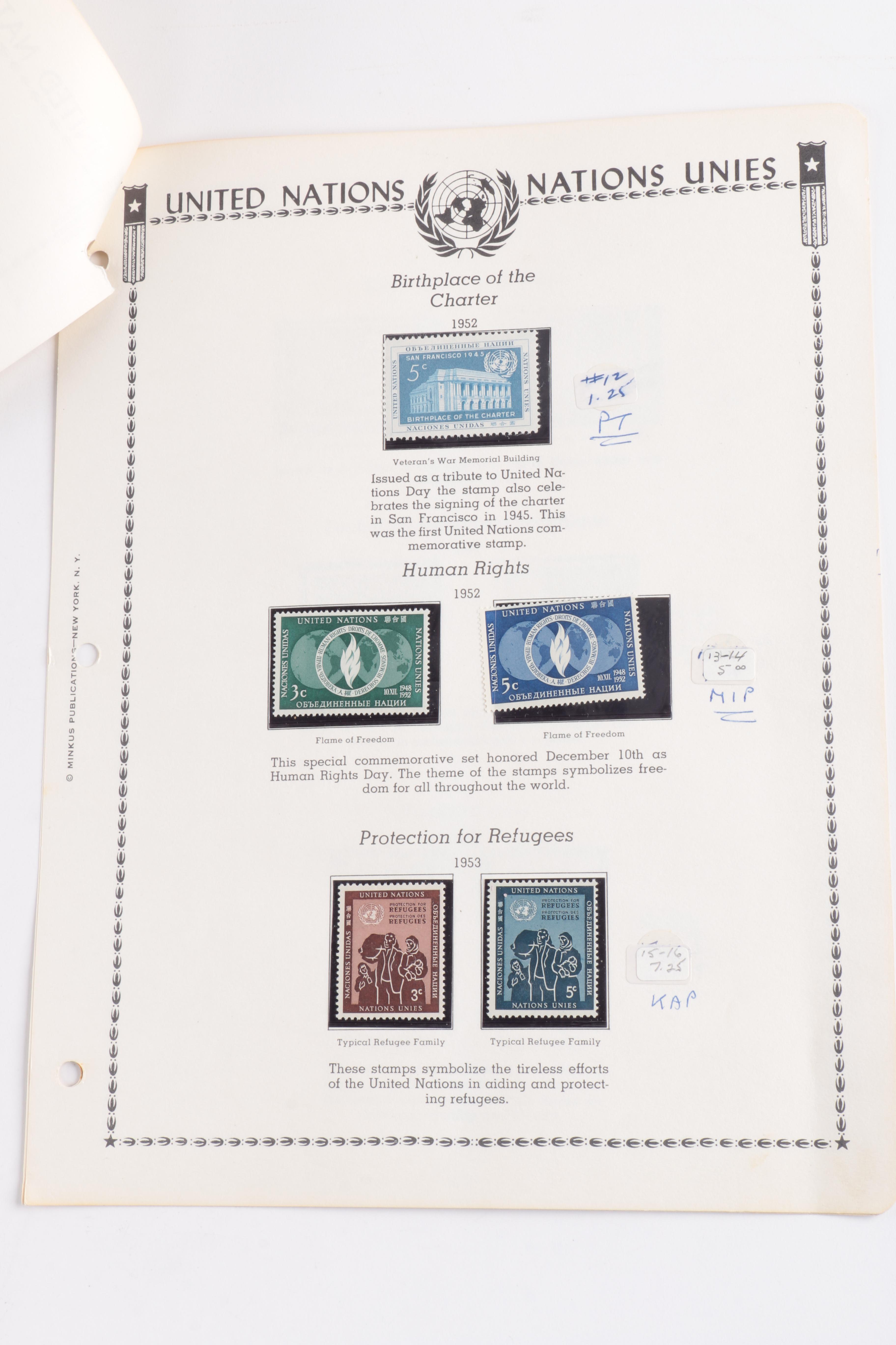 Assorted Stamp Collection